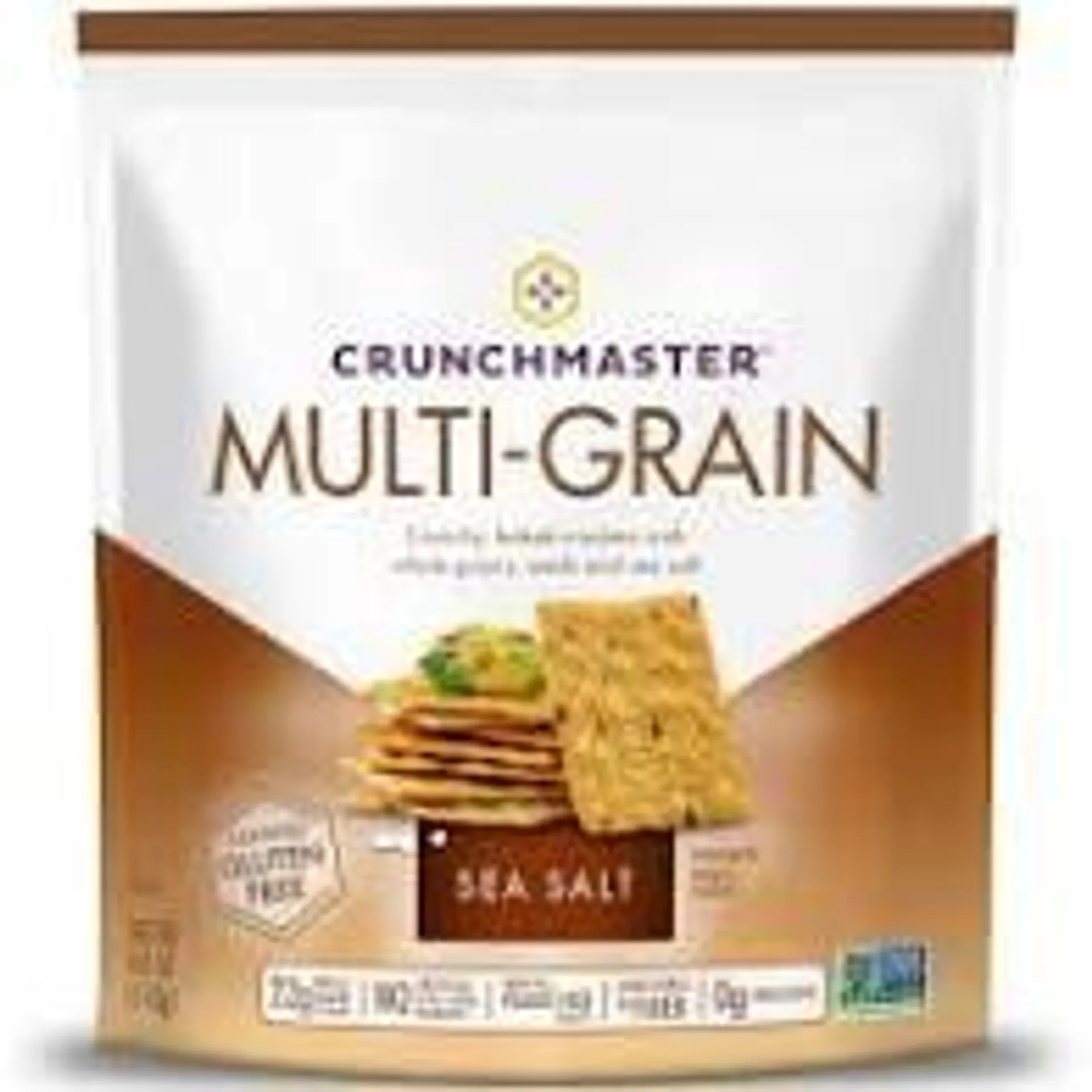 Crunchmaster - Multi Grain Sea Salt Crackers 4 Oz