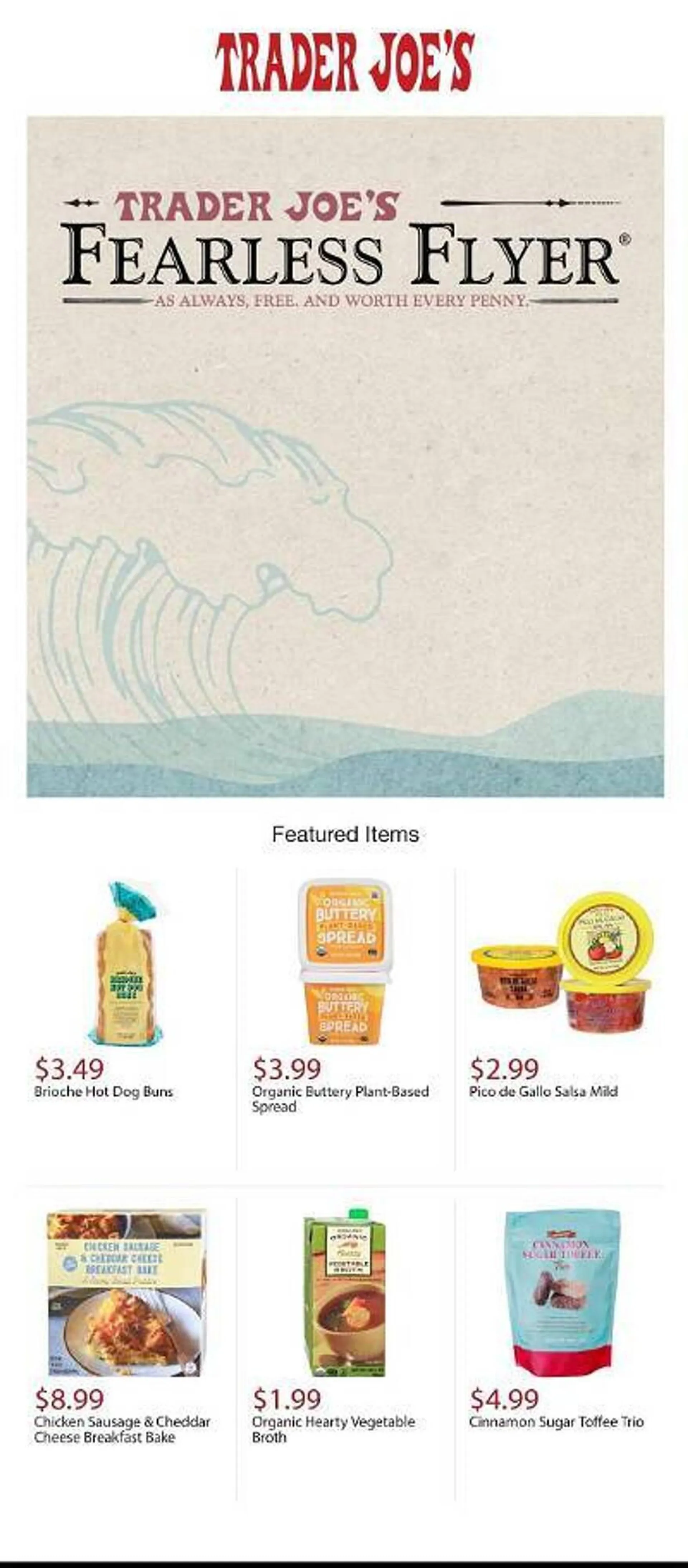 Weekly ad Trader Joe's Weekly Ad from January 9 to January 15 2024 - Page 1