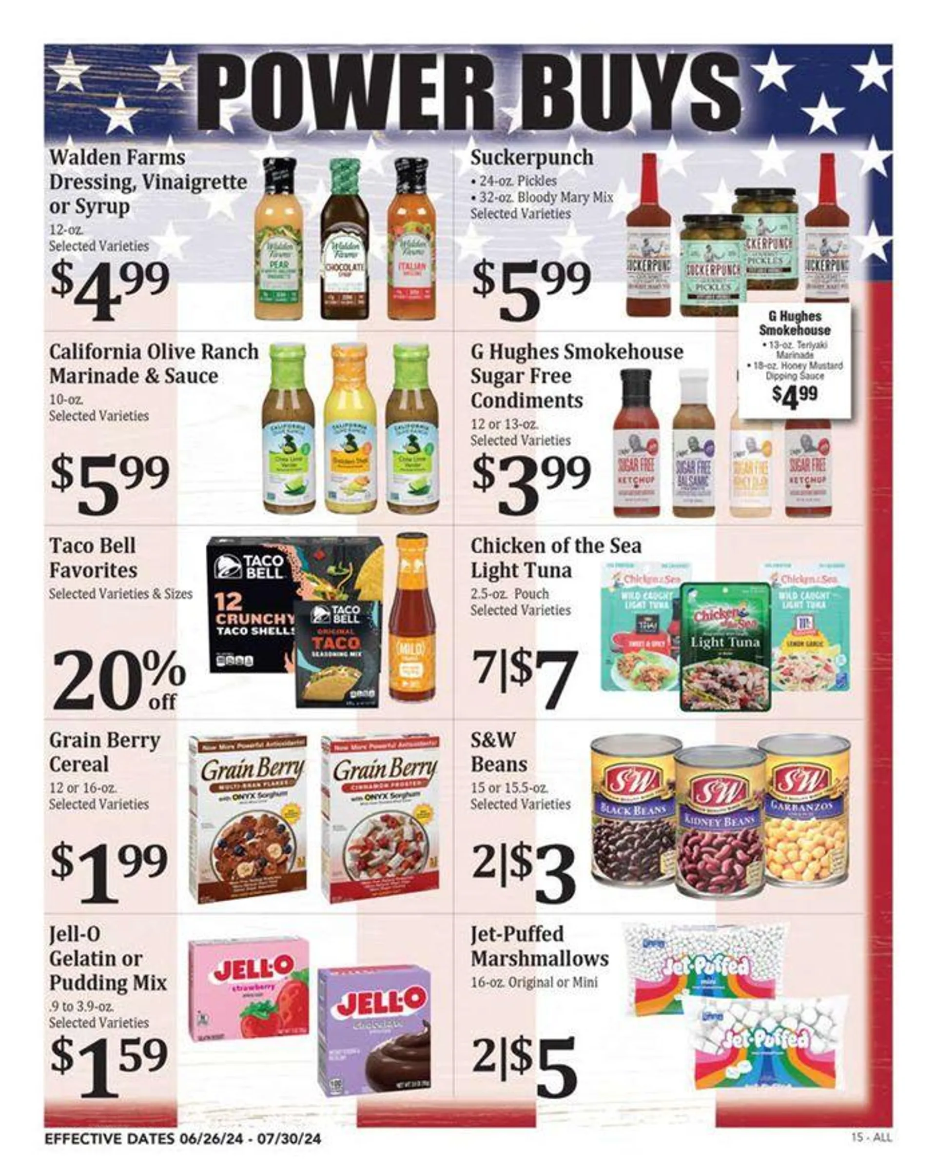 Weekly ad Rosauers Monthly Power Buys from June 26 to July 30 2024 - Page 15