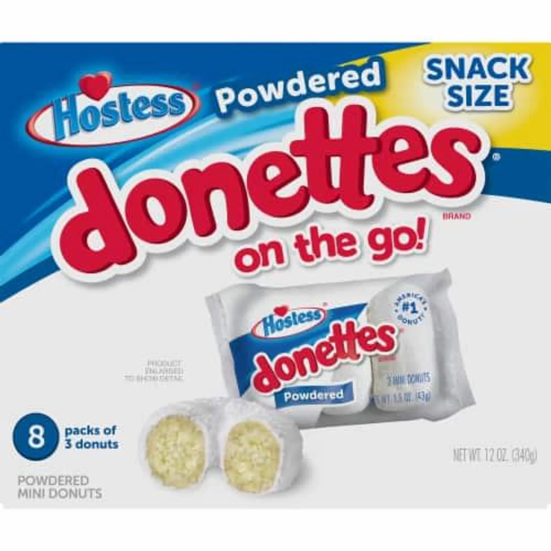 Hostess® Snack Size Powdered Donettes®
