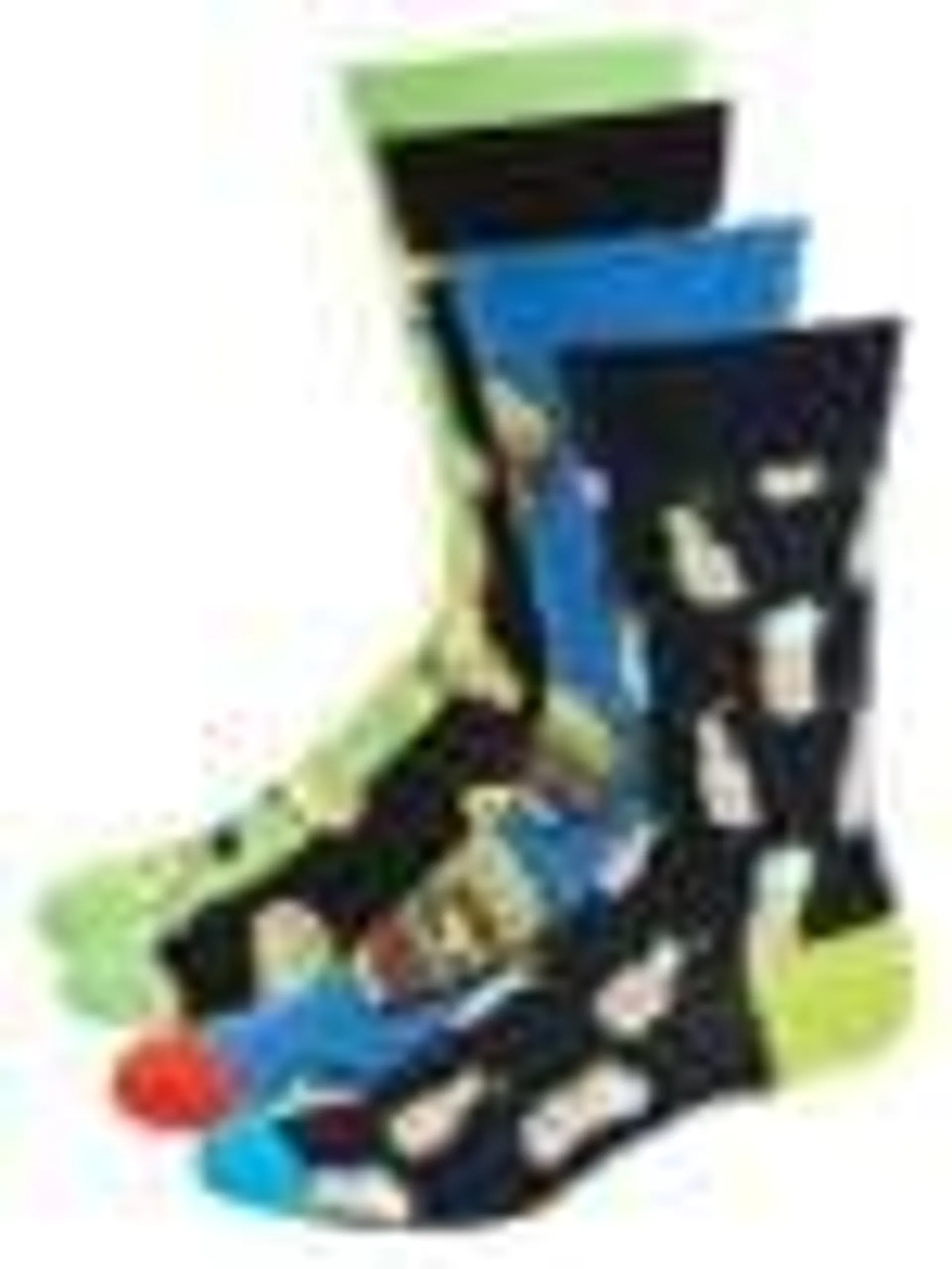 4-Pack Print Socks