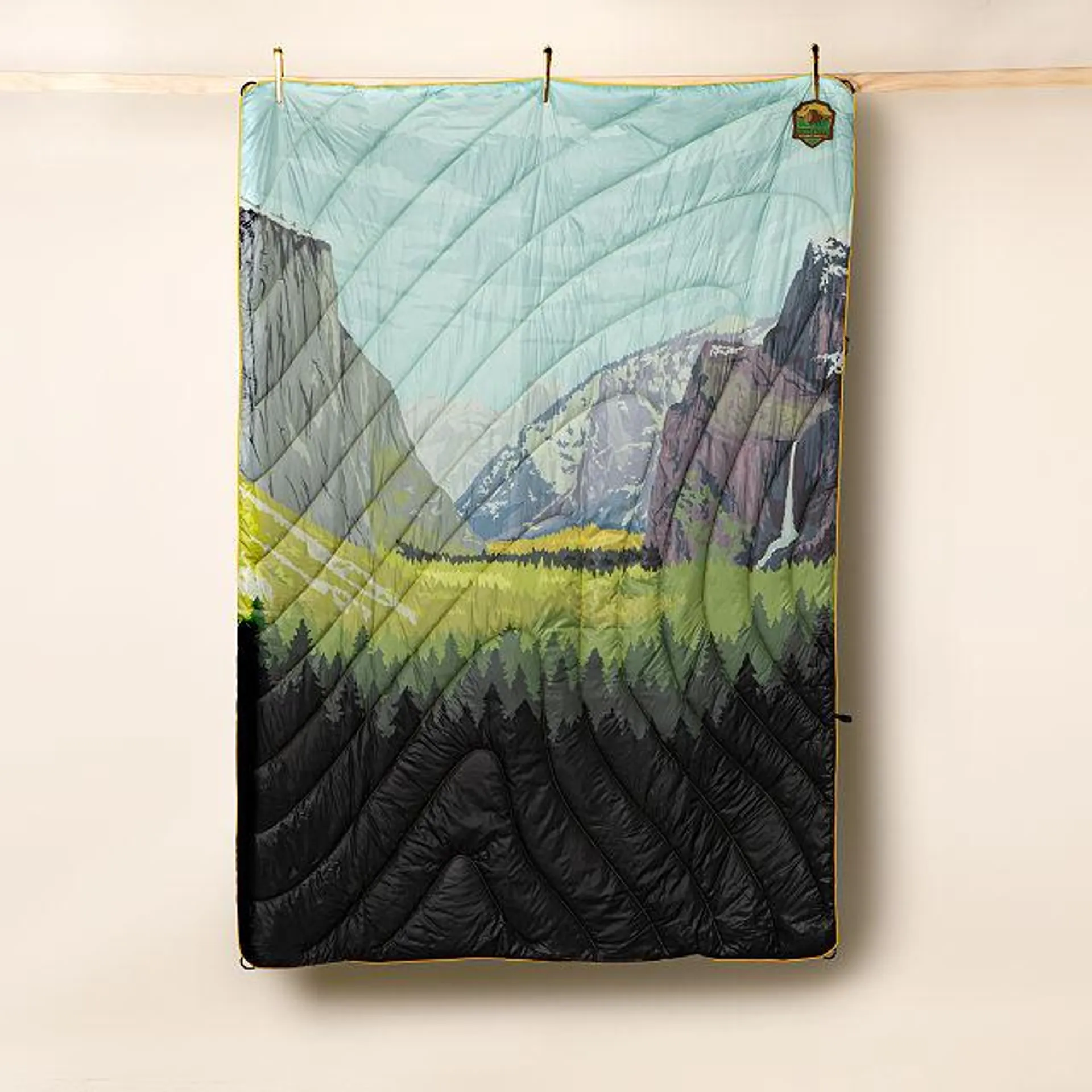 National Parks Puffy Blanket