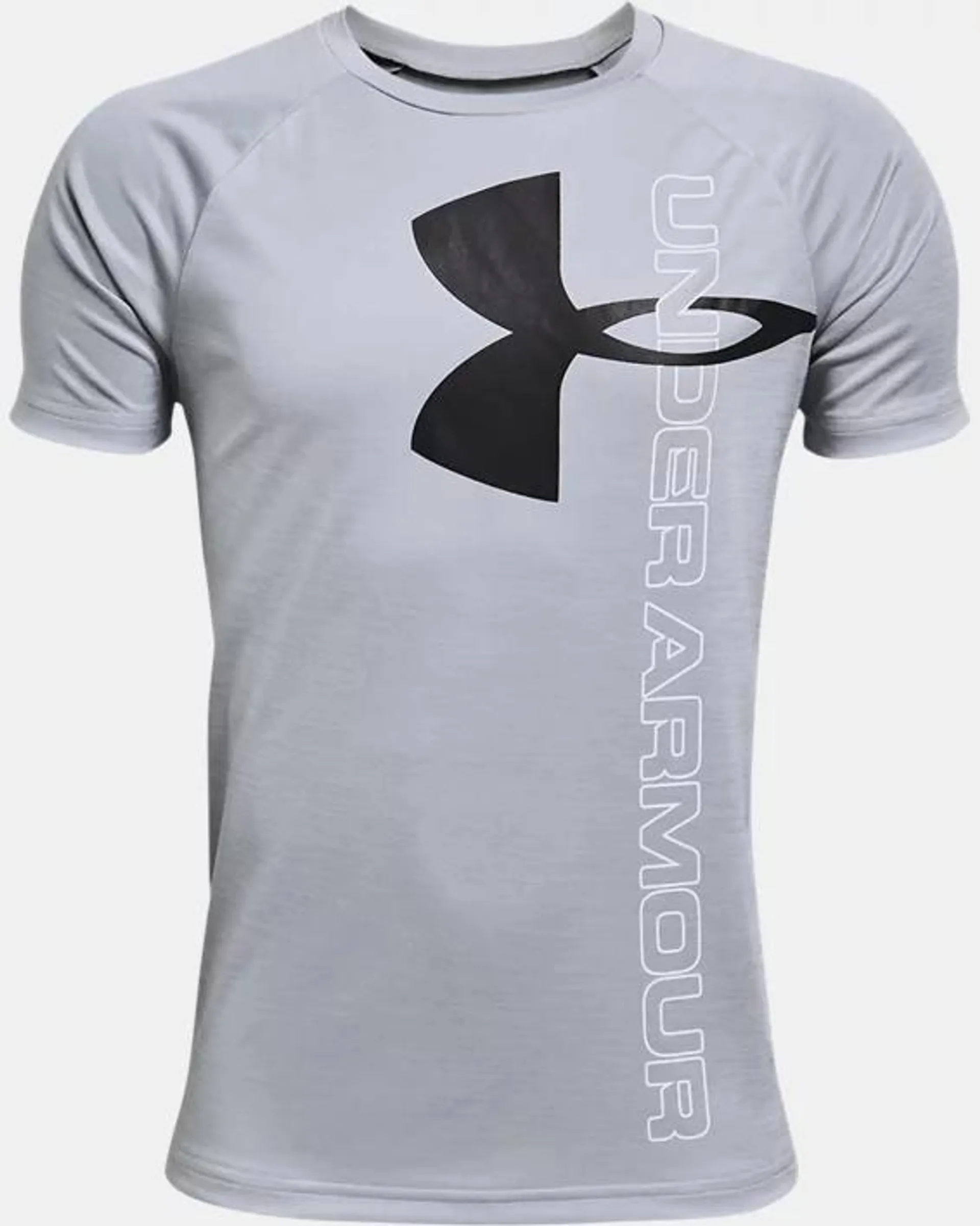 Boys' UA Tech™ Split Logo Hybrid Short Sleeve