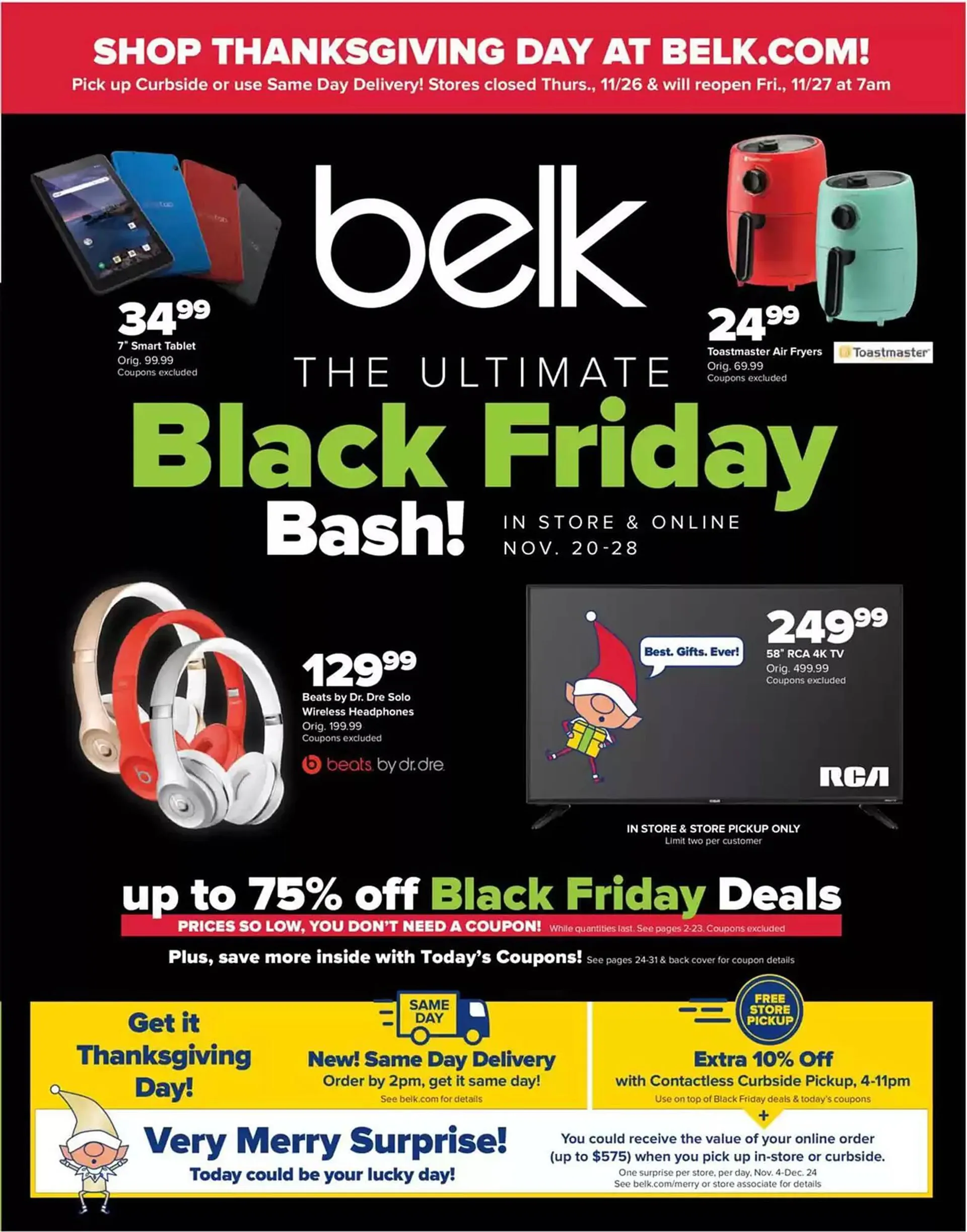 Weekly ad Belk Weekly Ad from November 20 to November 28 2025 - Page 1