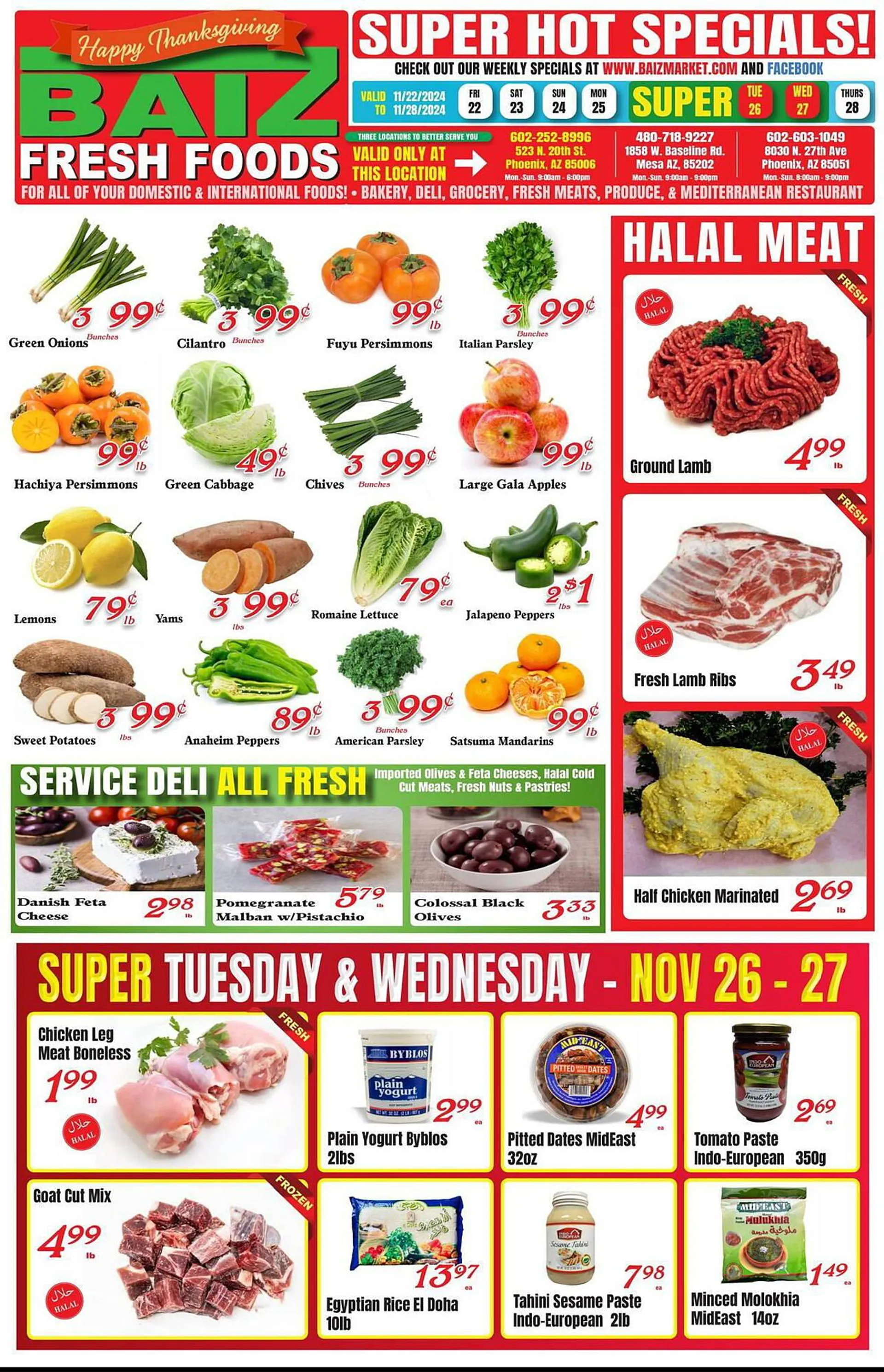 Baiz Market Place Weekly Ad - 1