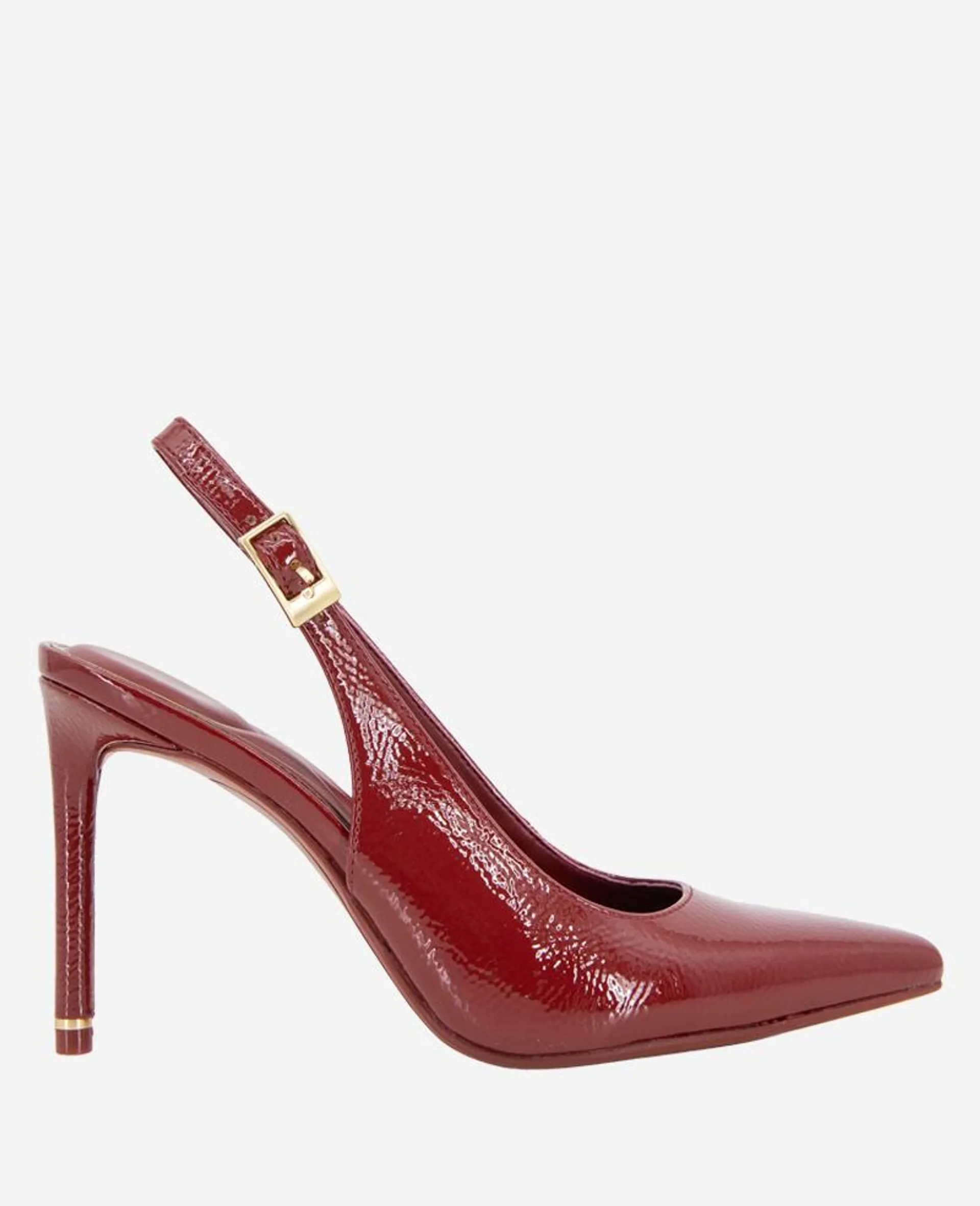 Quinnly Patent Slingback Heel