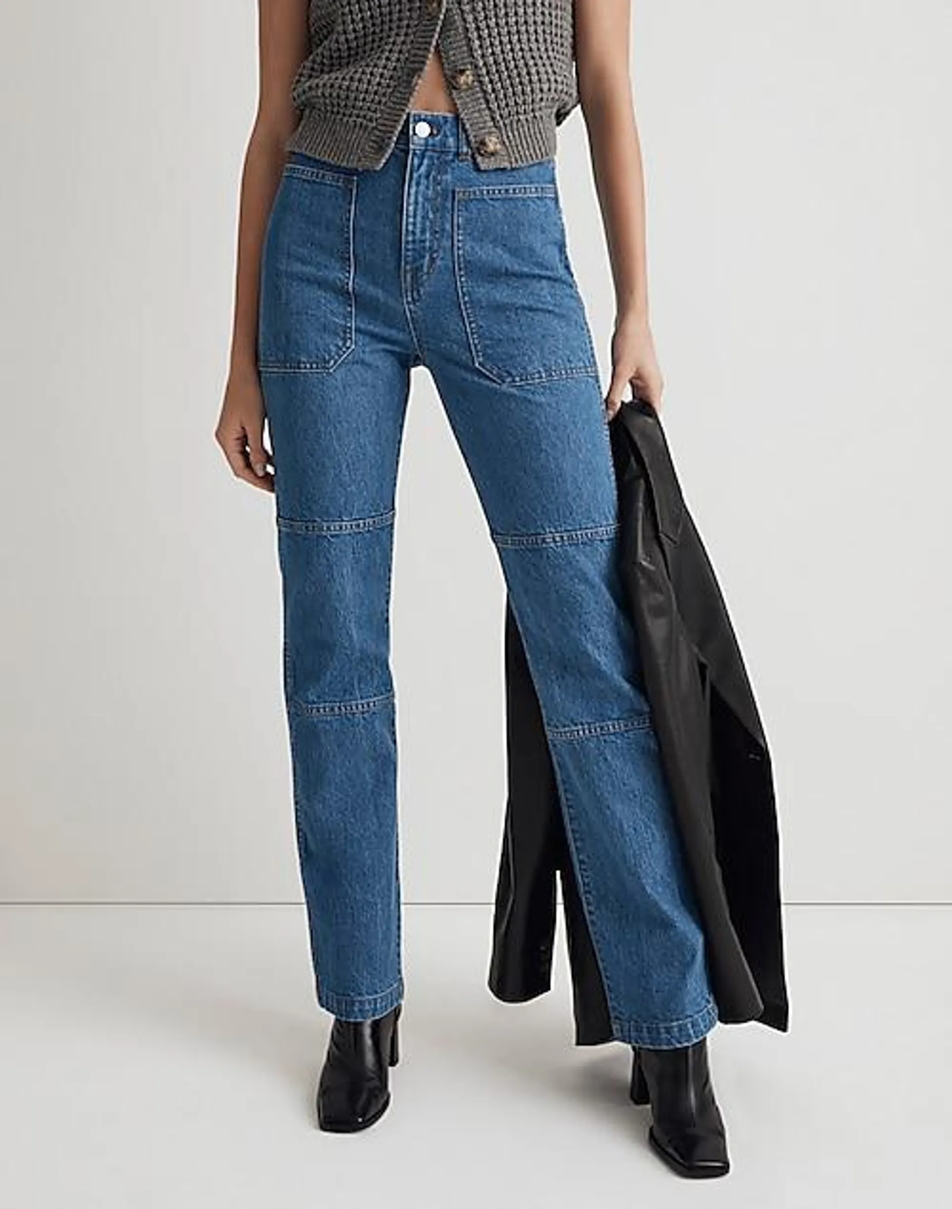 The '90s Straight Utility Jean