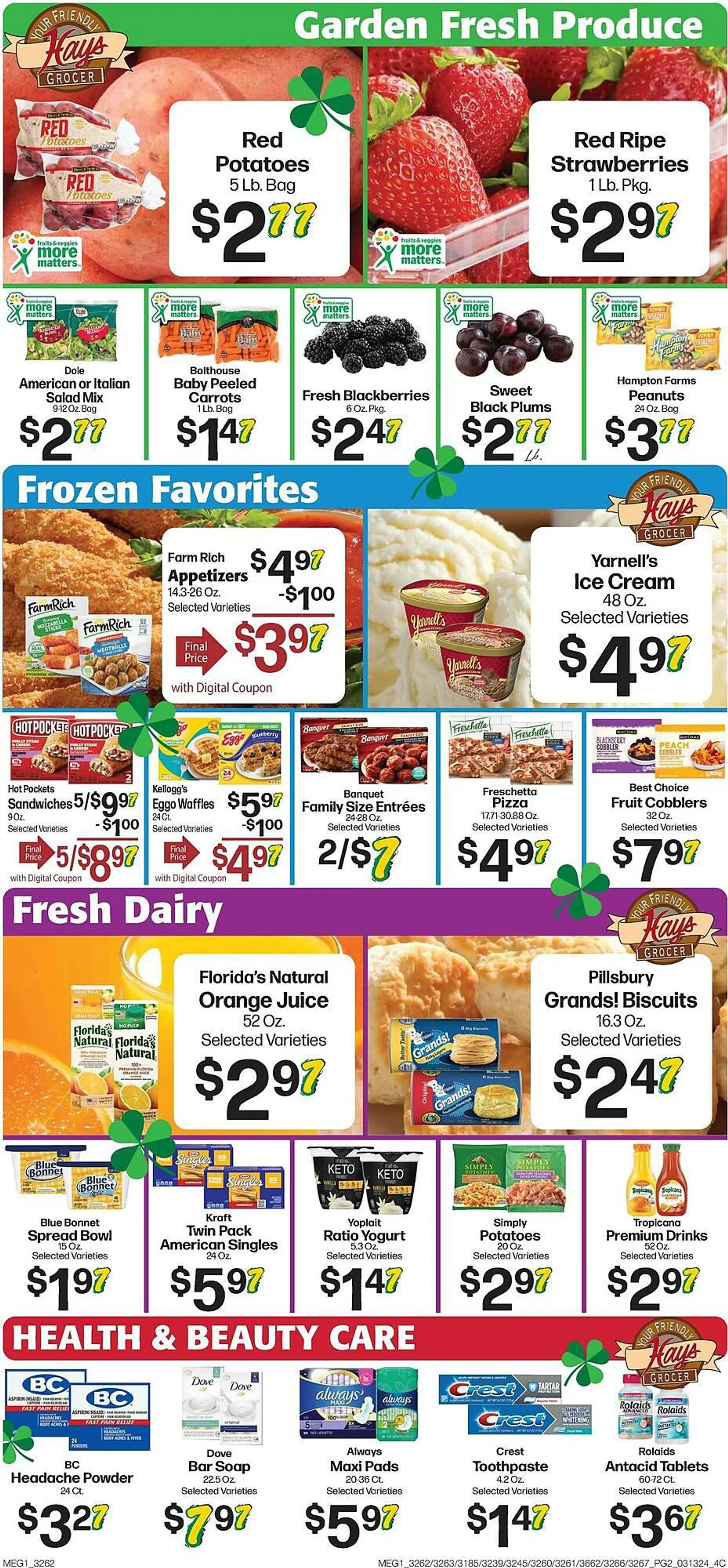 Weekly ad Hays Supermarket Weekly Ad from March 13 to March 19 2024 - Page 2