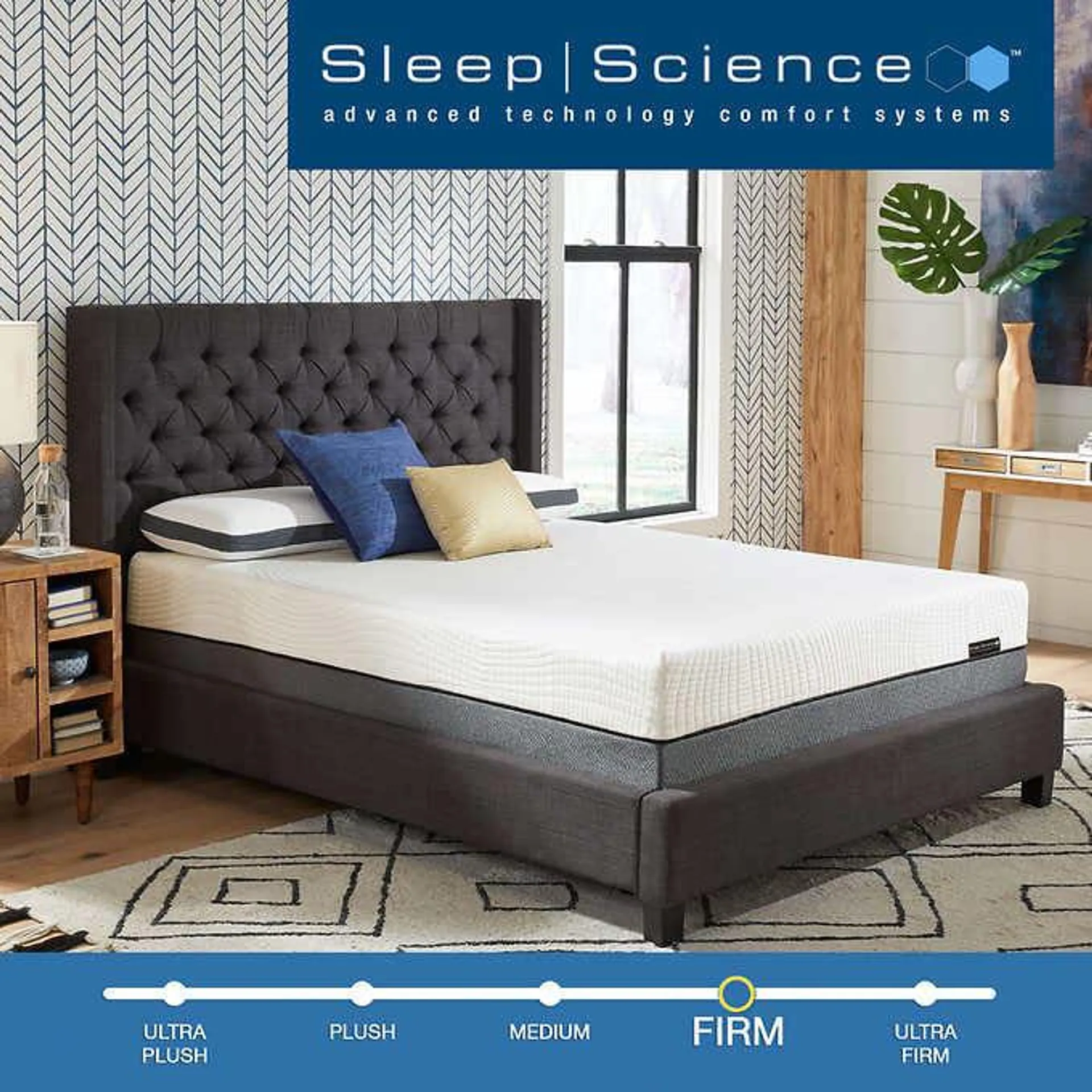 Sleep Science 13" Bamboo Cool Firm Mattress