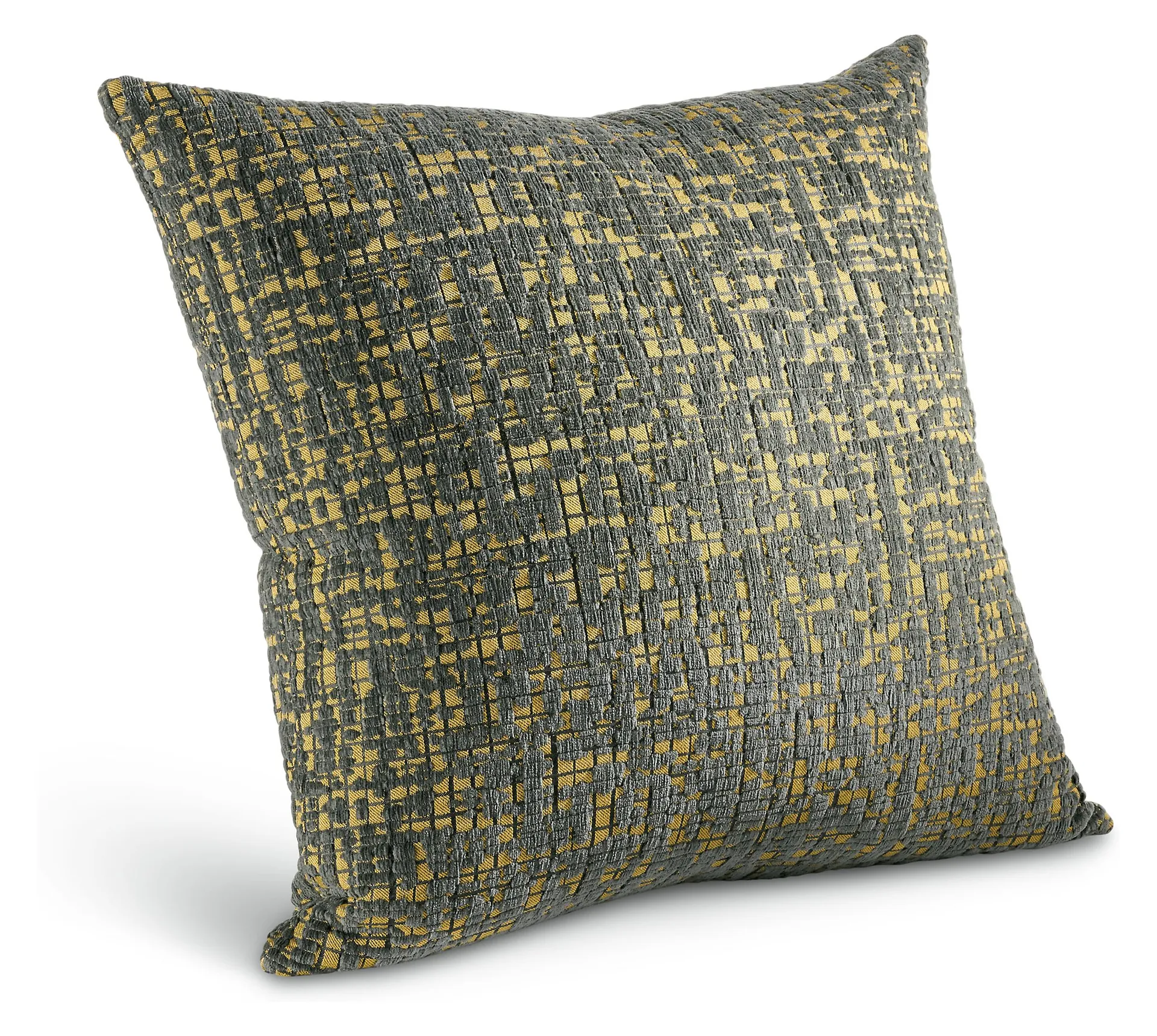 Staccato 24w 24h Throw Pillow in Mustard