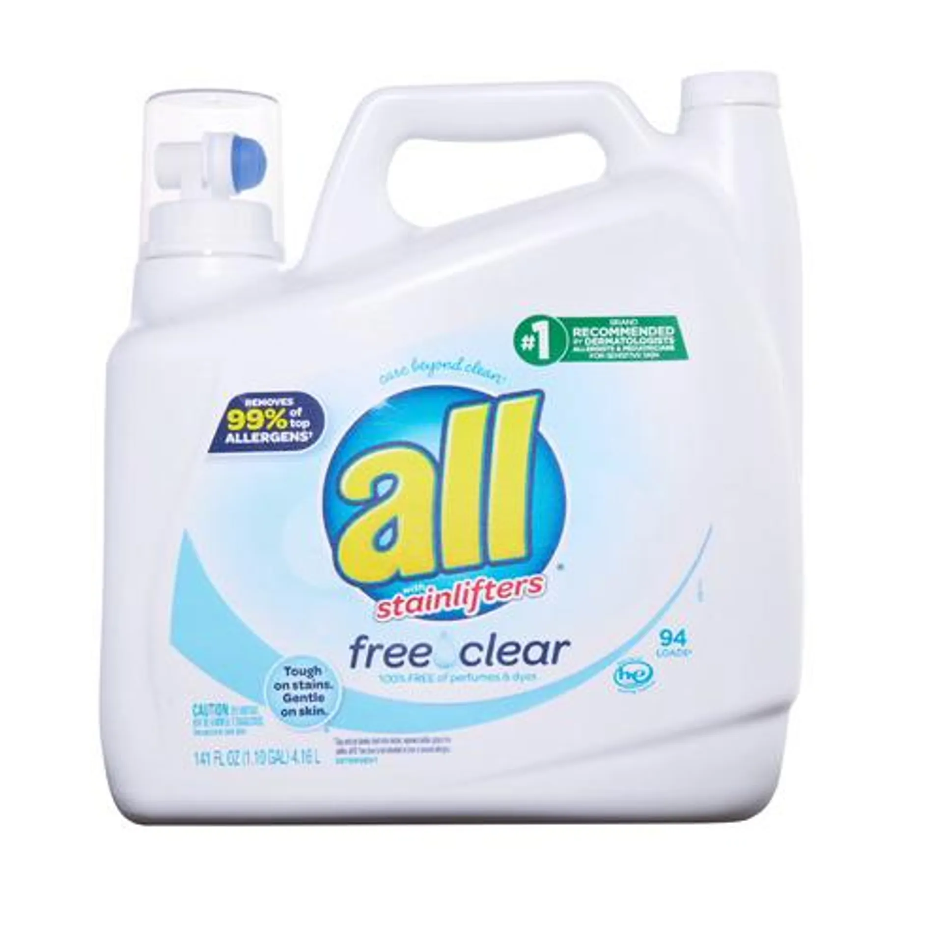 All® free & clear laundry detergent