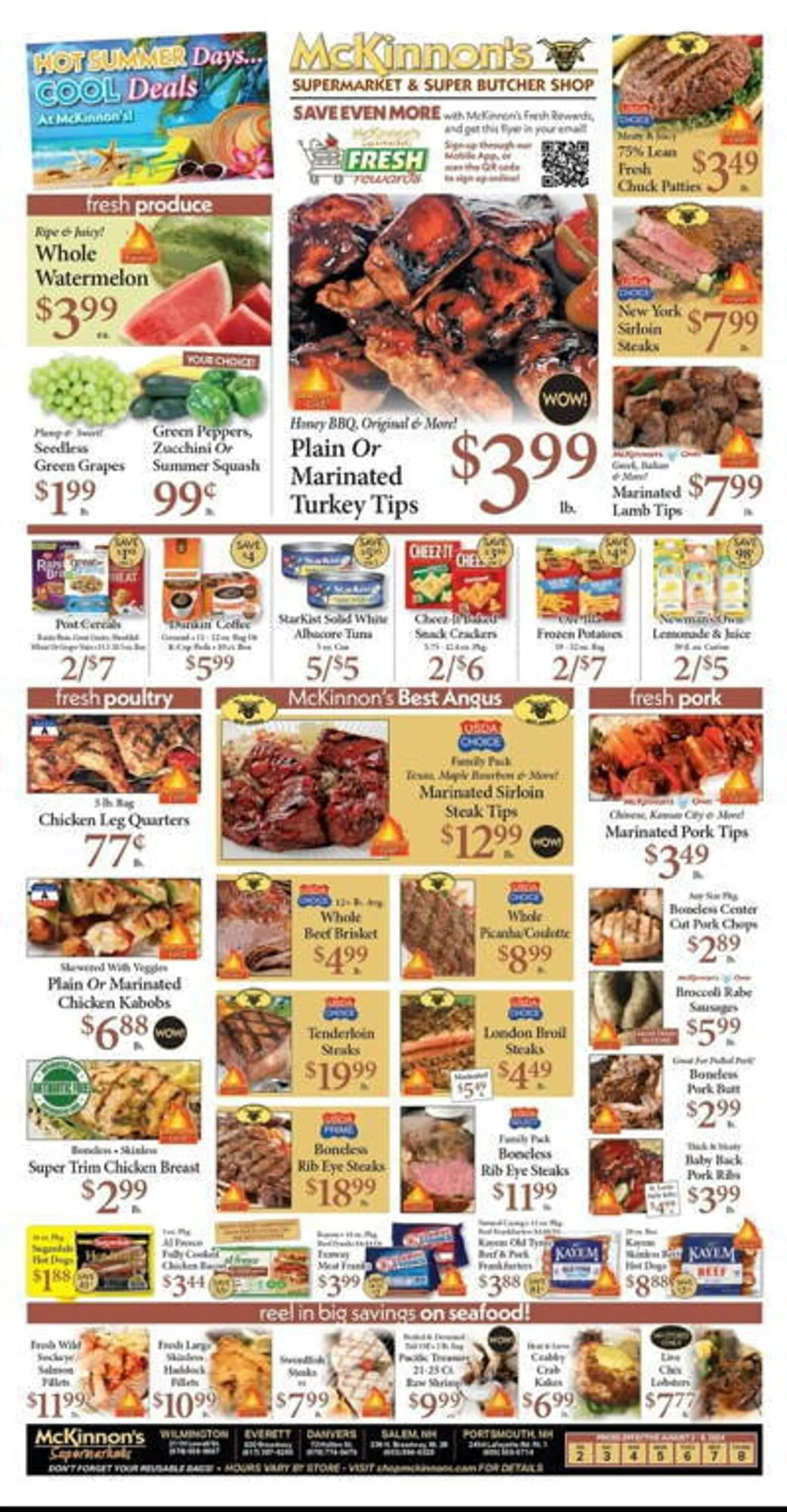 McKinnons Supermarkets Weekly Ad - 1