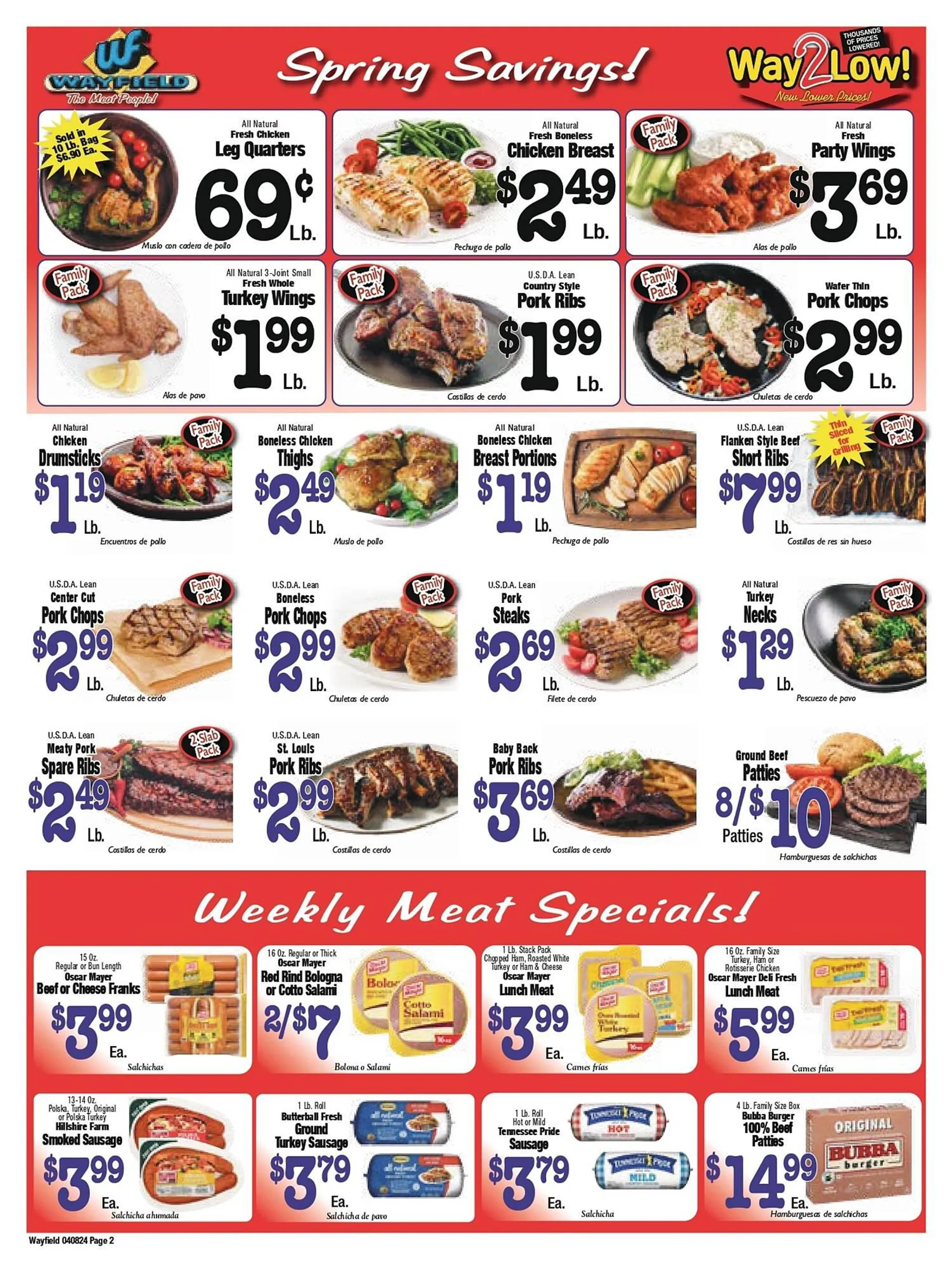 Weekly ad Wayfield Weekly Ad from April 8 to April 14 2024 - Page 2