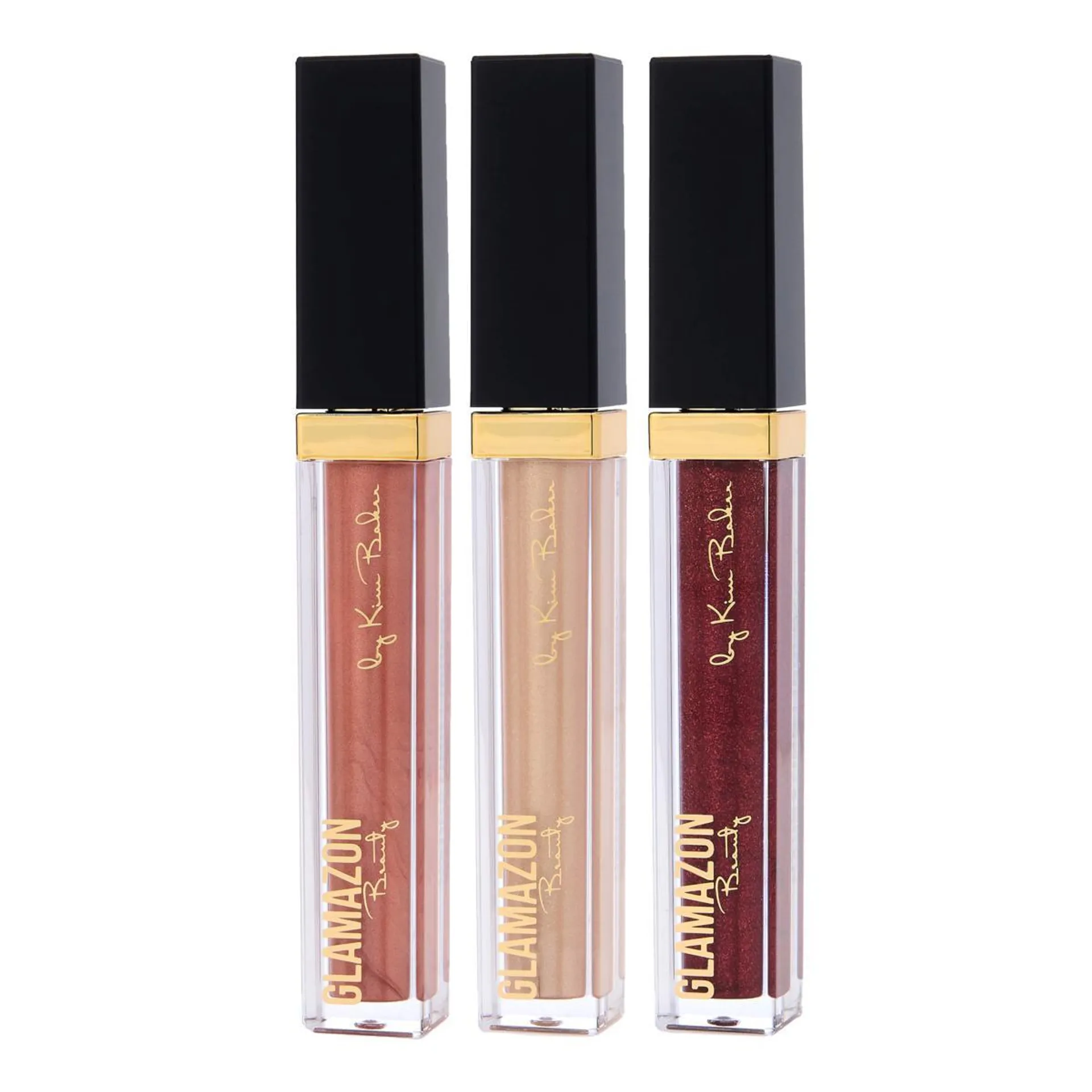 Glamazon Beauty 3-pack Hydrating Lip Gloss