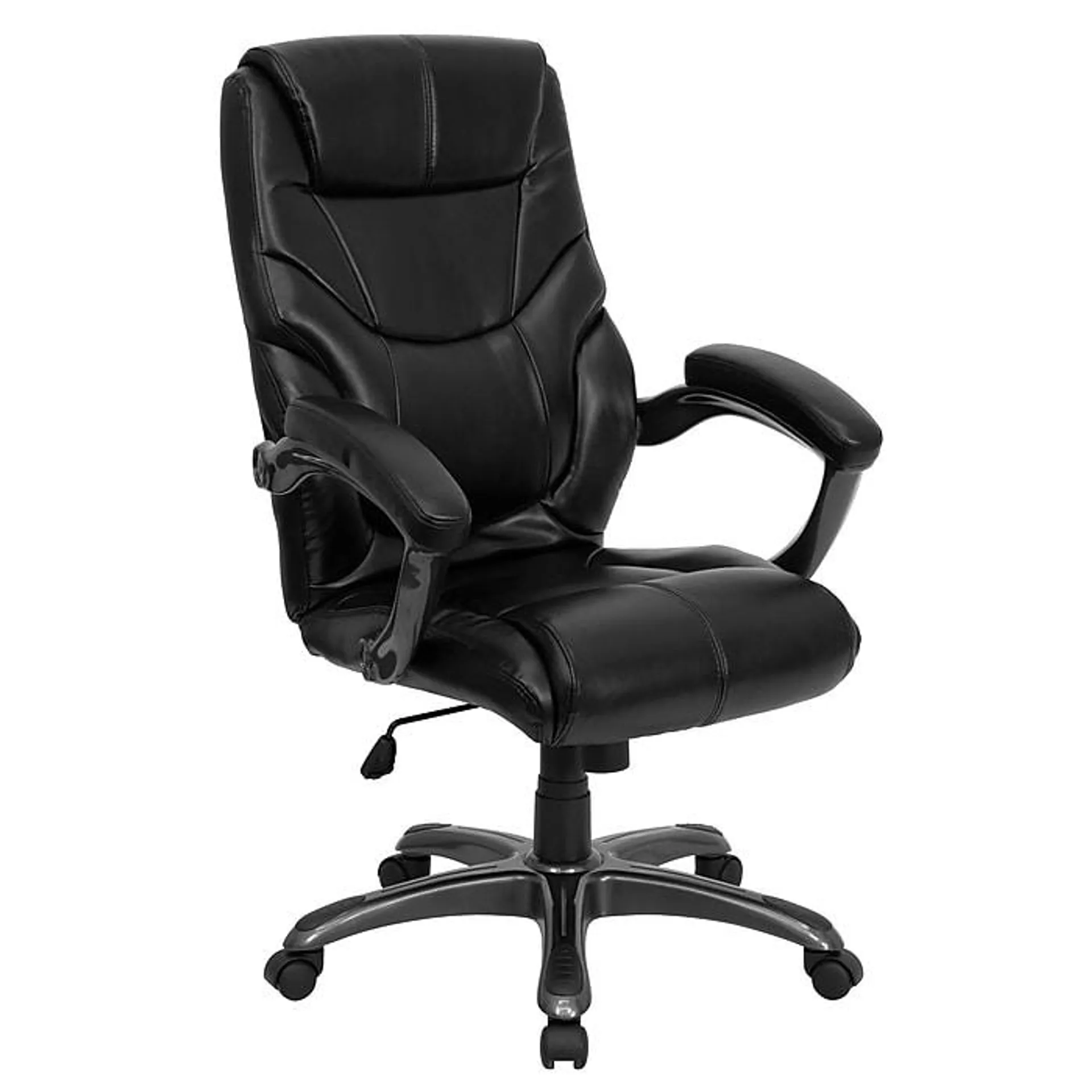 Flash Furniture Greer Ergonomic LeatherSoft Swivel High Back Executive Office Chair,