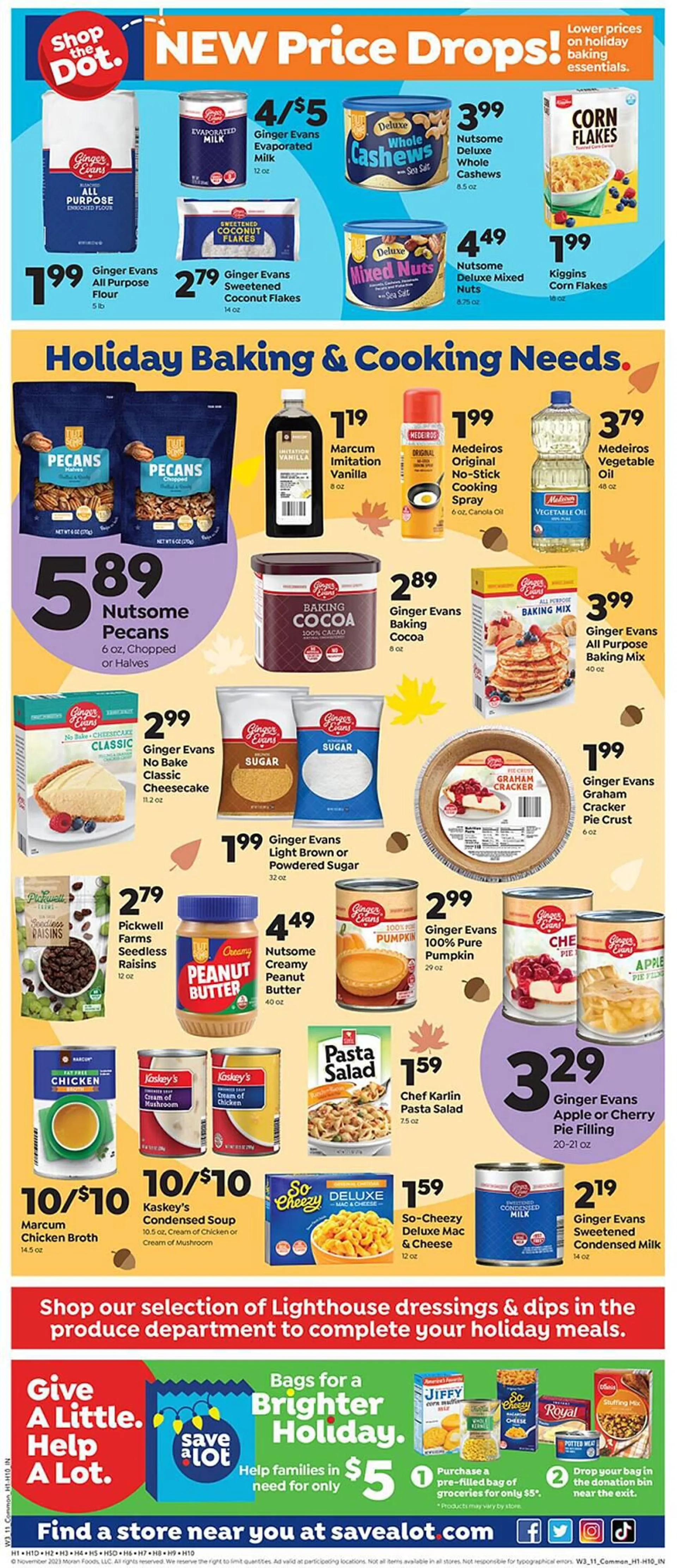 Weekly ad Save a Lot Weekly Ad from November 15 to November 23 2023 - Page 2