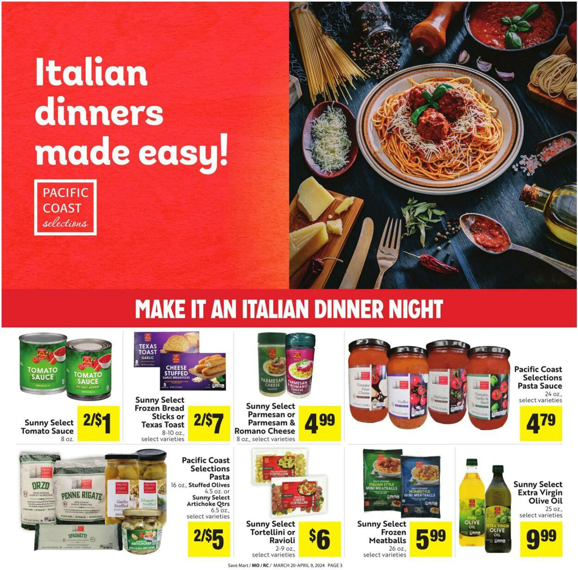 Weekly ad Save Mart Current weekly ad from March 20 to April 9 2024 - Page 3