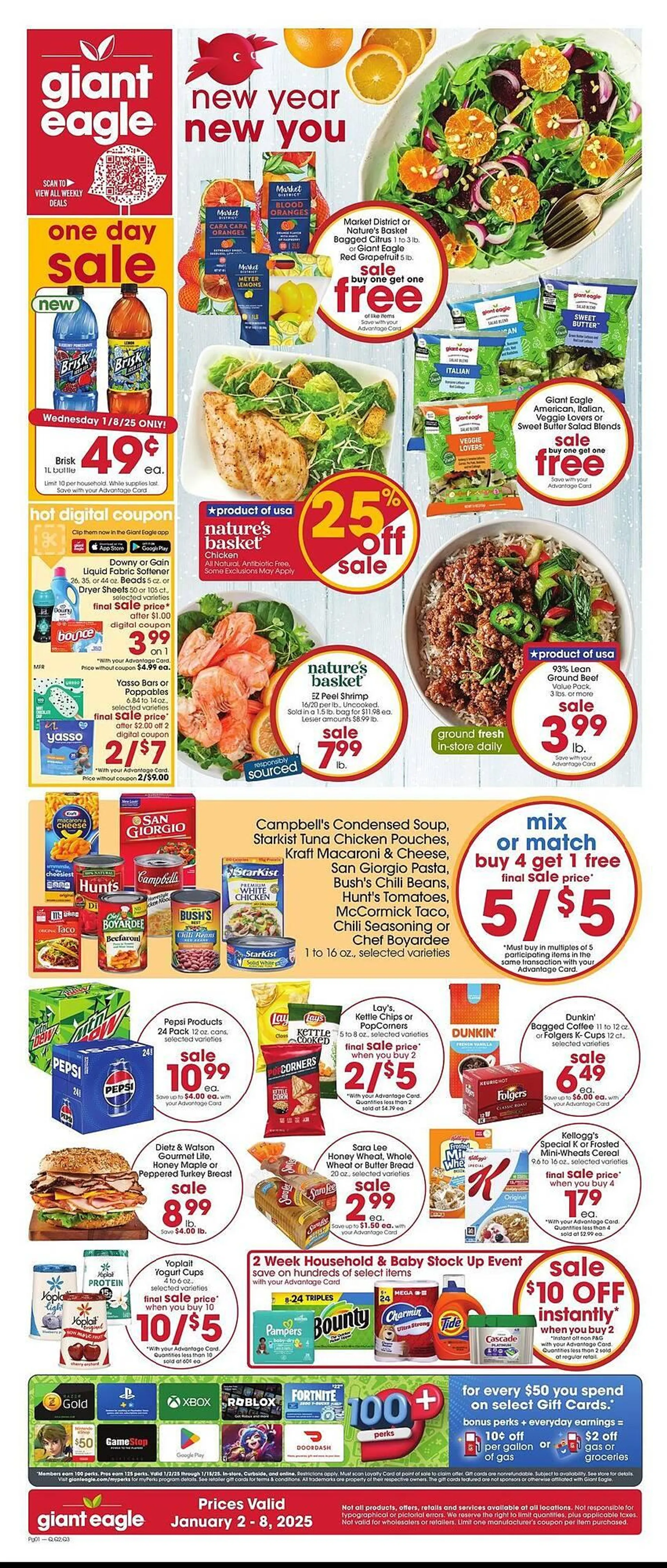 Giant Eagle Weekly Ad - 1