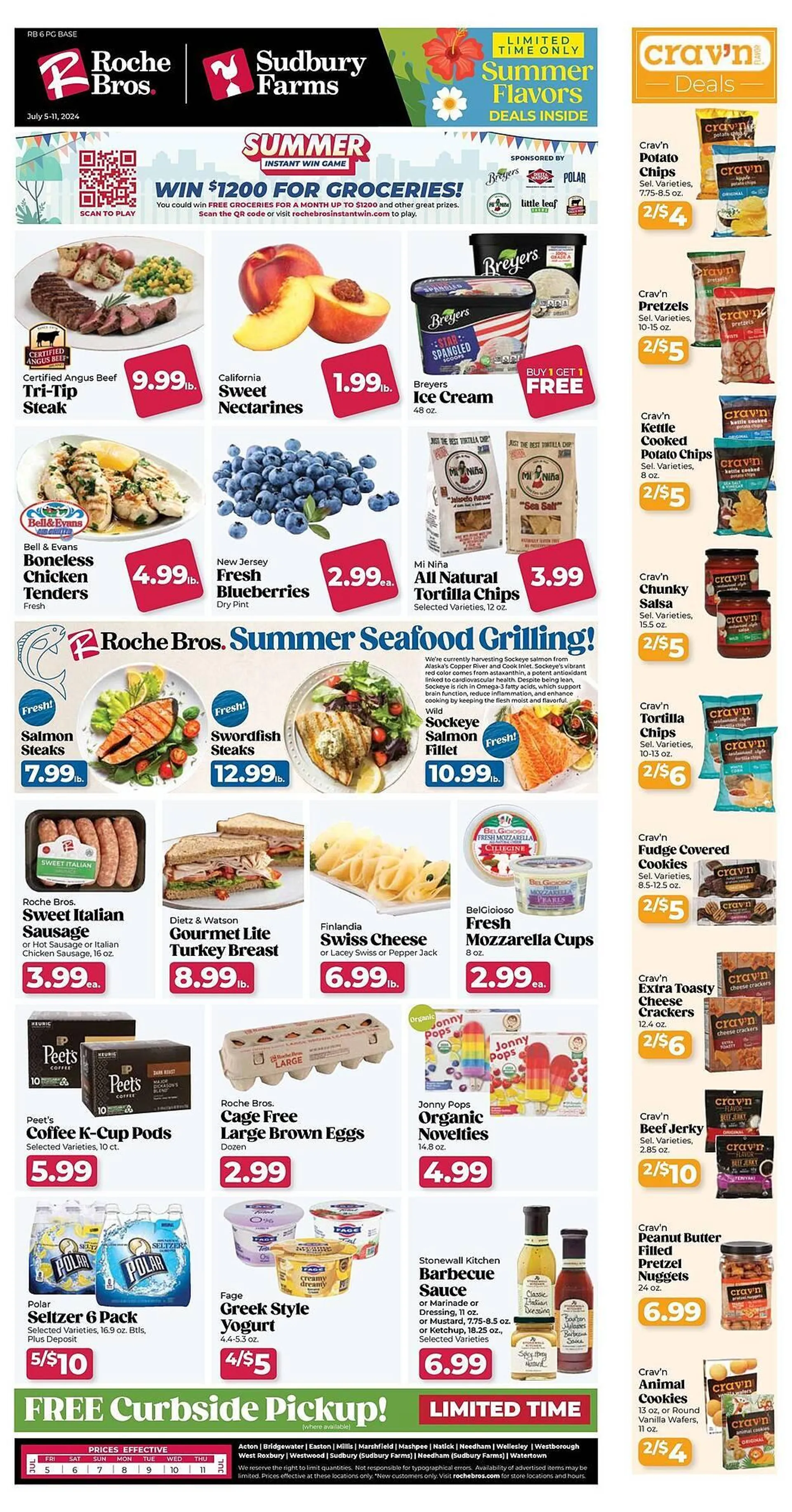 Roche Bros Weekly Ad - 1