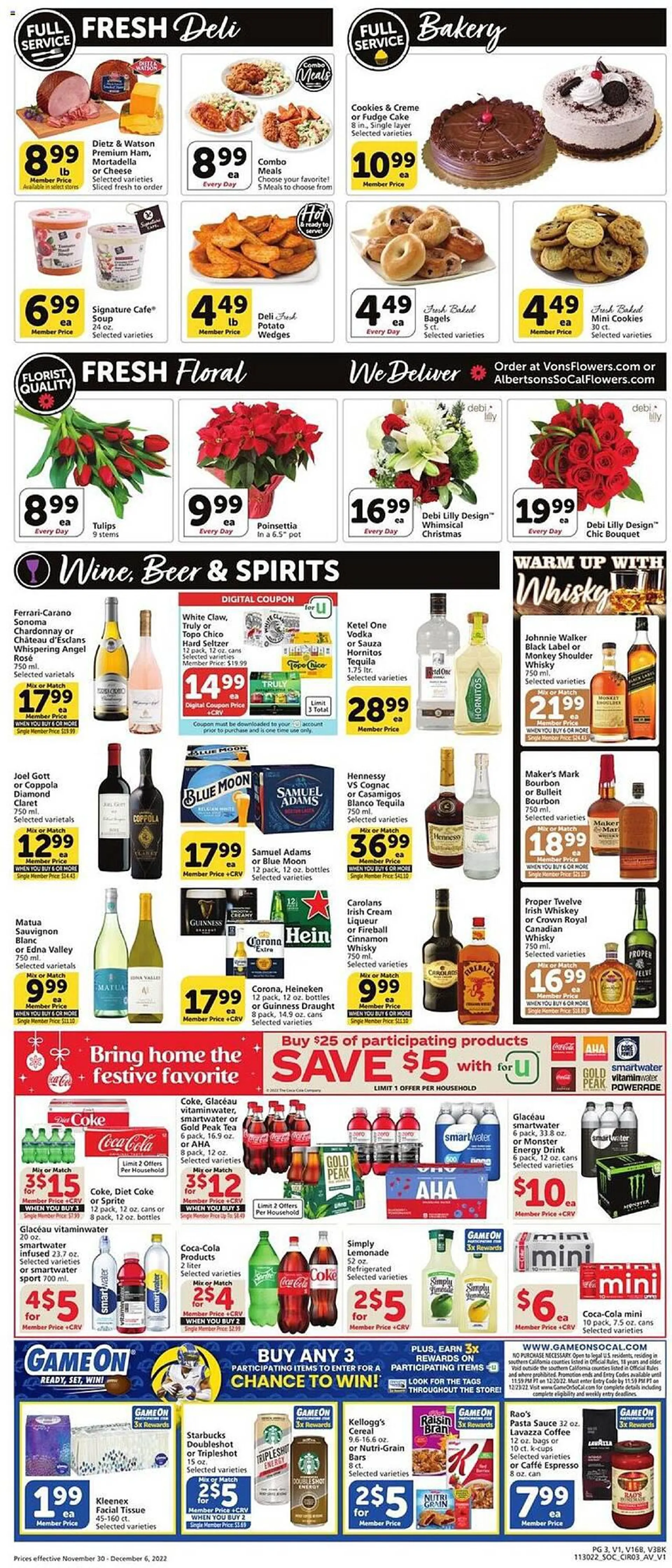 Vons Weekly Ad - 3
