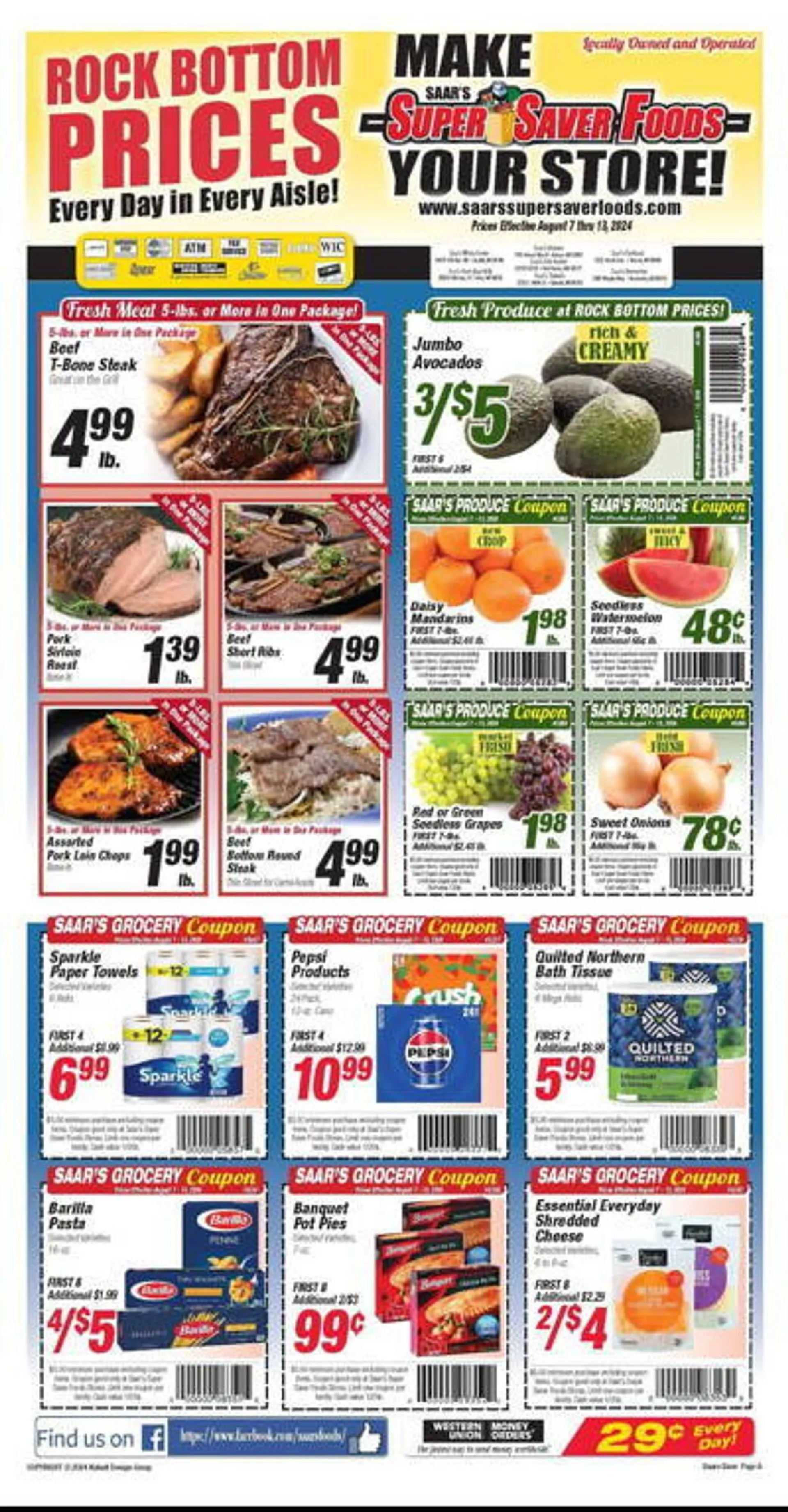 Super Saver Weekly Ad - 1