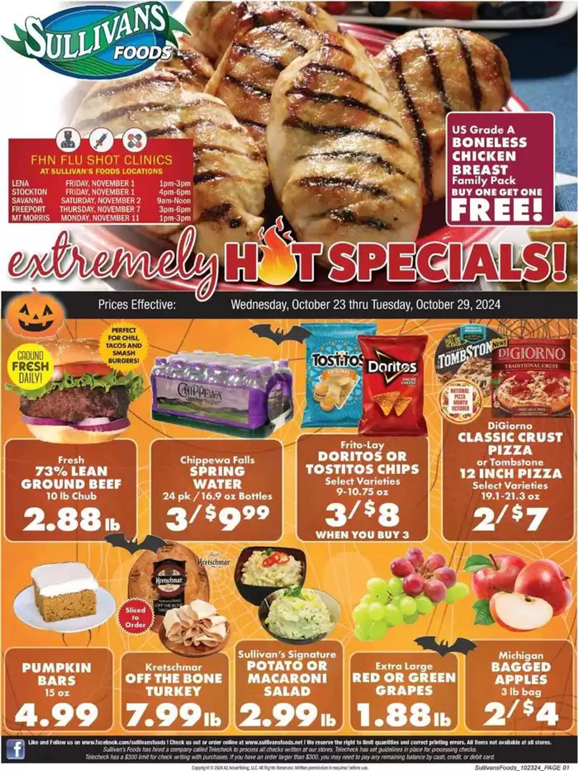 Weekly ad Great offer for bargain hunters from October 23 to October 29 2024 - Page 1