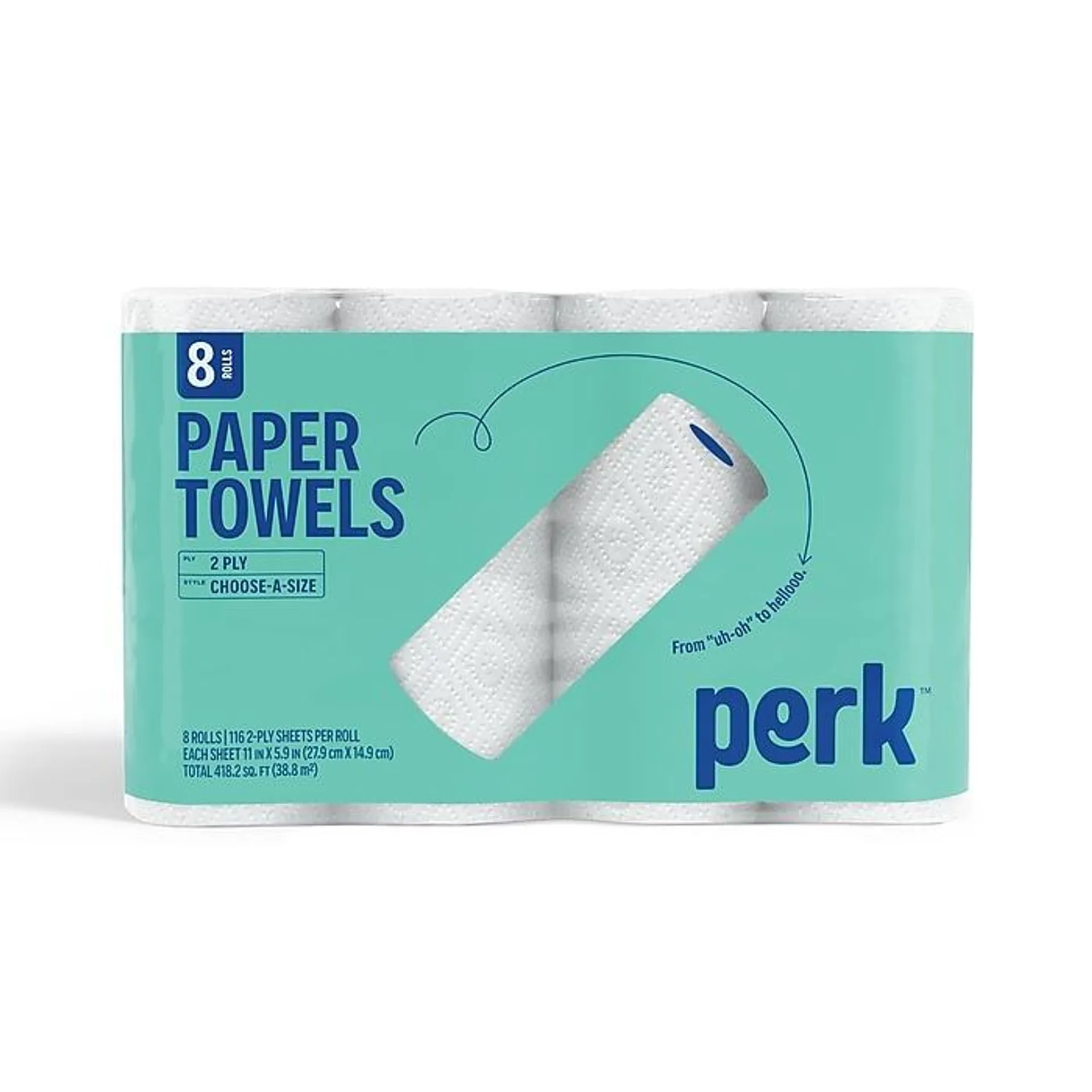 Perk™ Choose-A-Size Paper Towels,