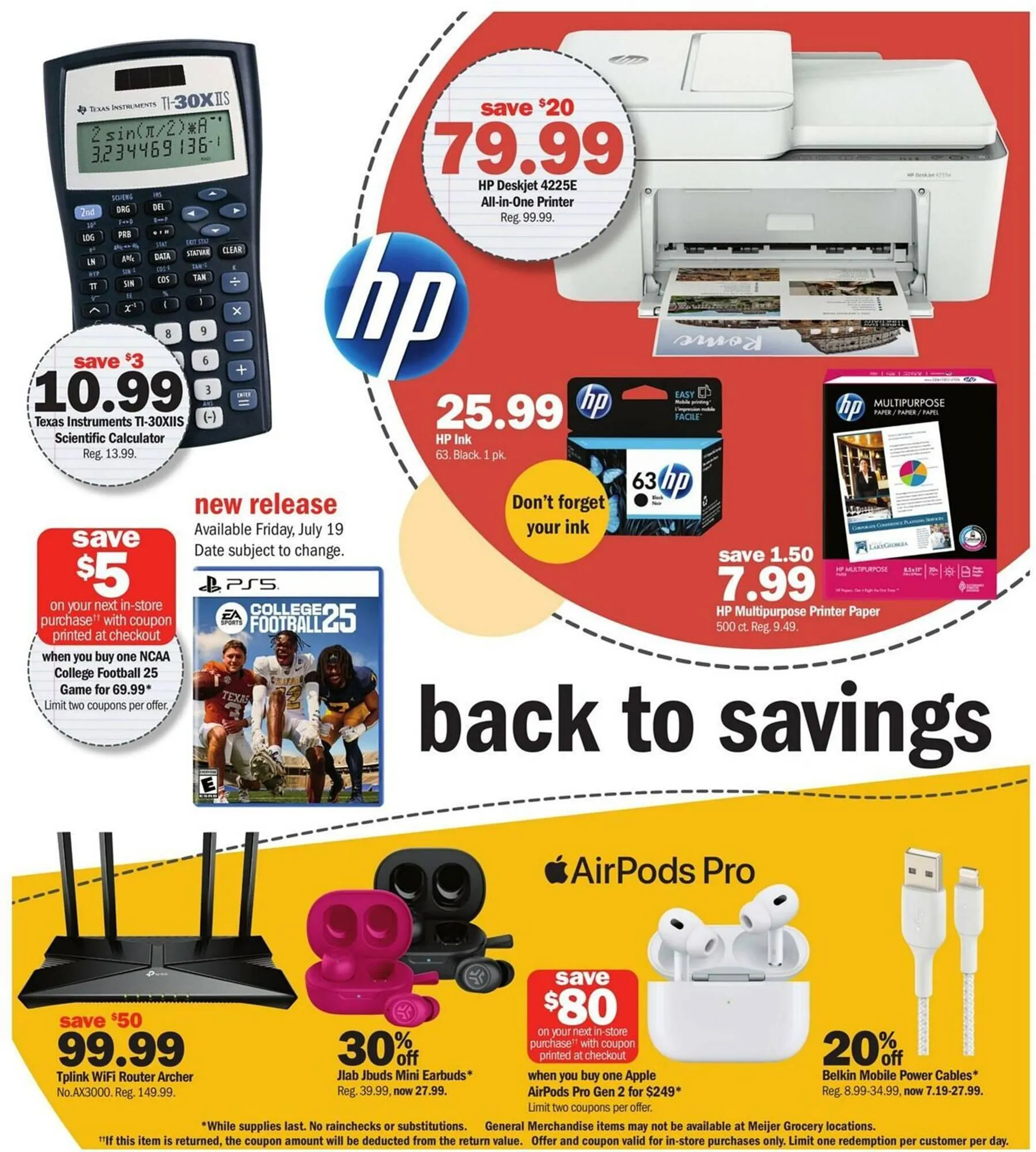 Weekly ad Back to school savings from July 21 to July 27 2024 - Page 6