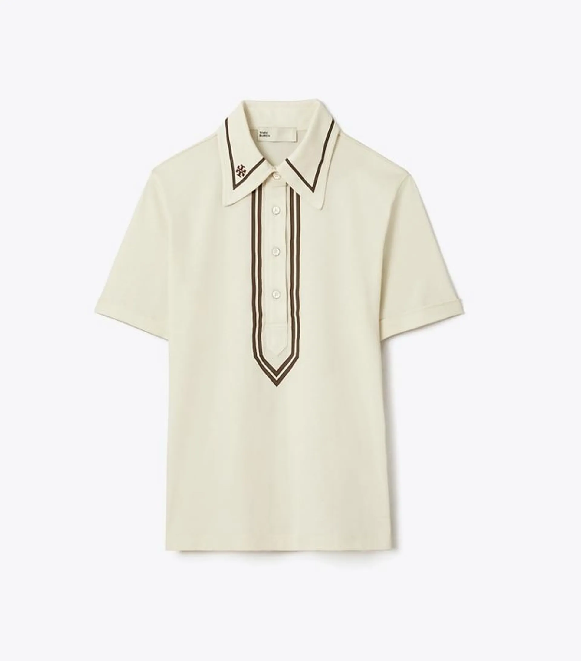 MERCERIZED COTTON RETRO POLO