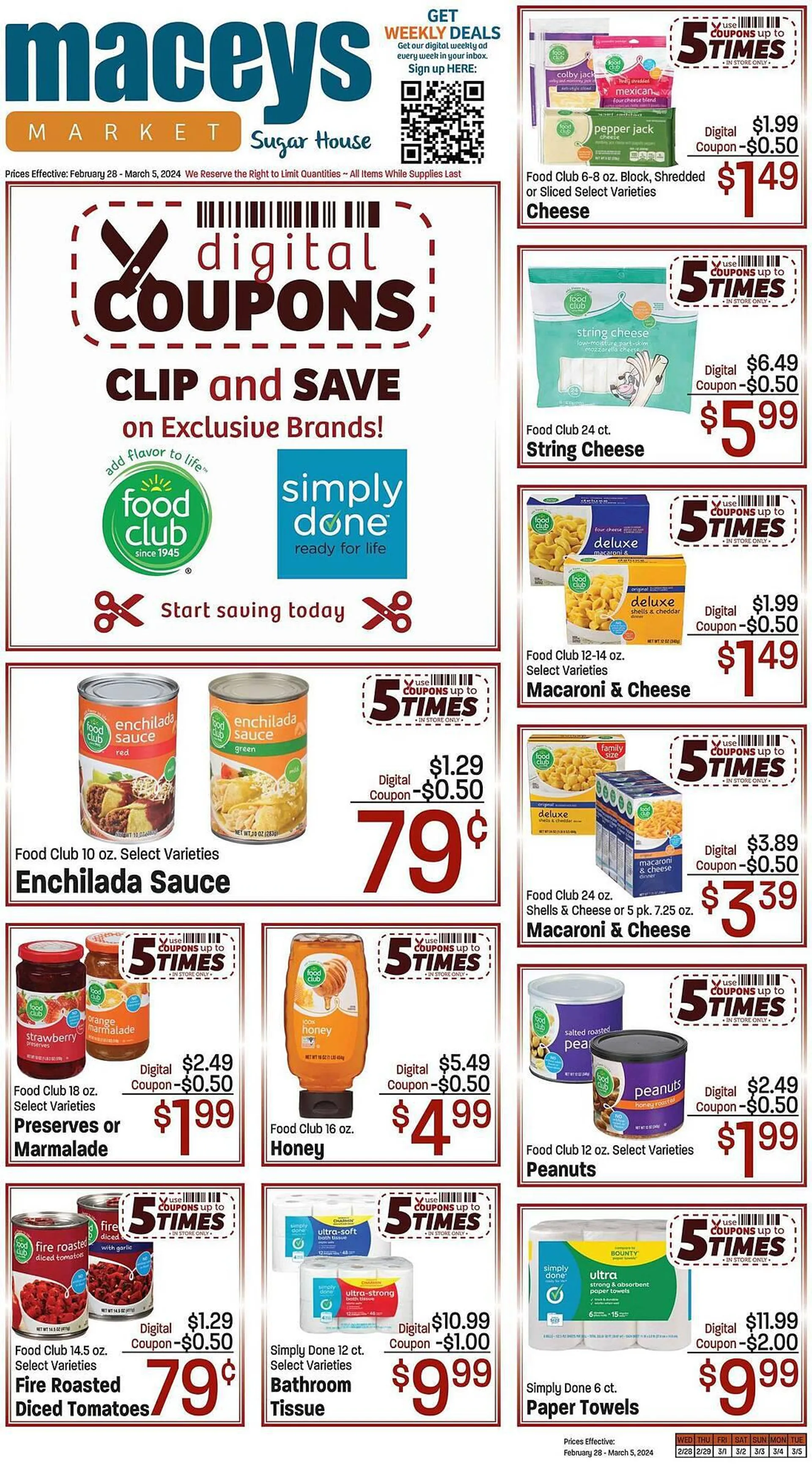 Weekly ad Maceys Weekly Ad from February 29 to March 5 2024 - Page 