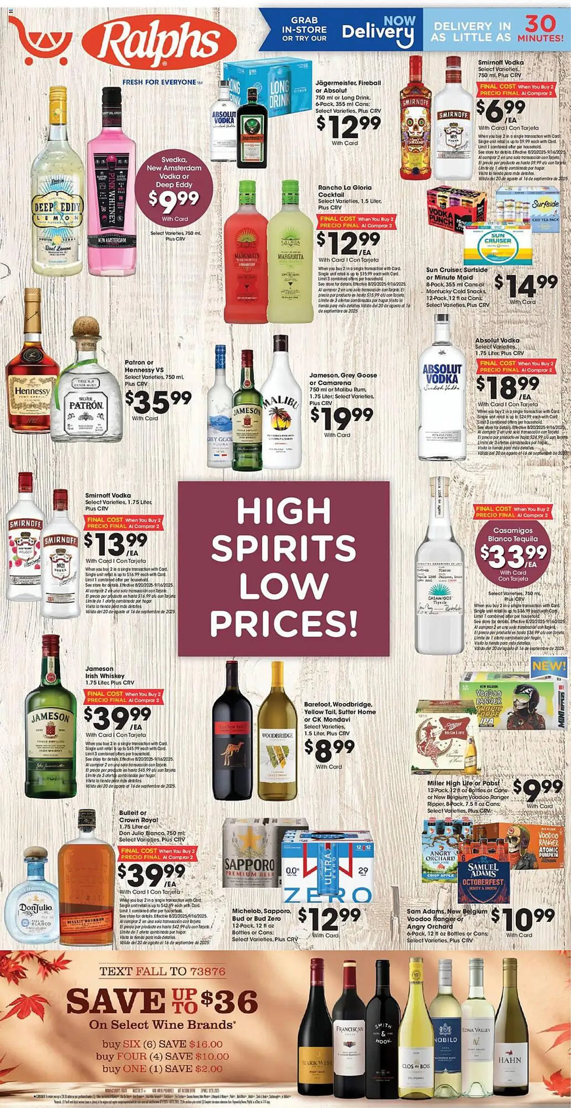 Weekly ad Ralphs Weekly Ad from August 20 to August 27 2025 - Page 1
