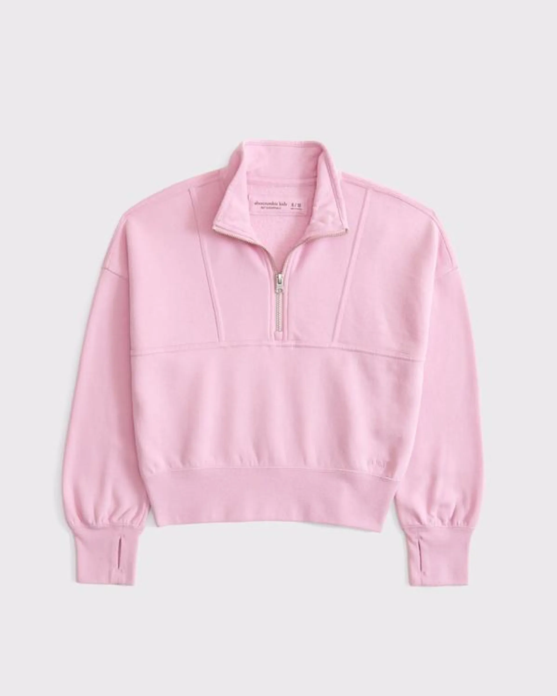 essential sunday half-zip sweatshirt