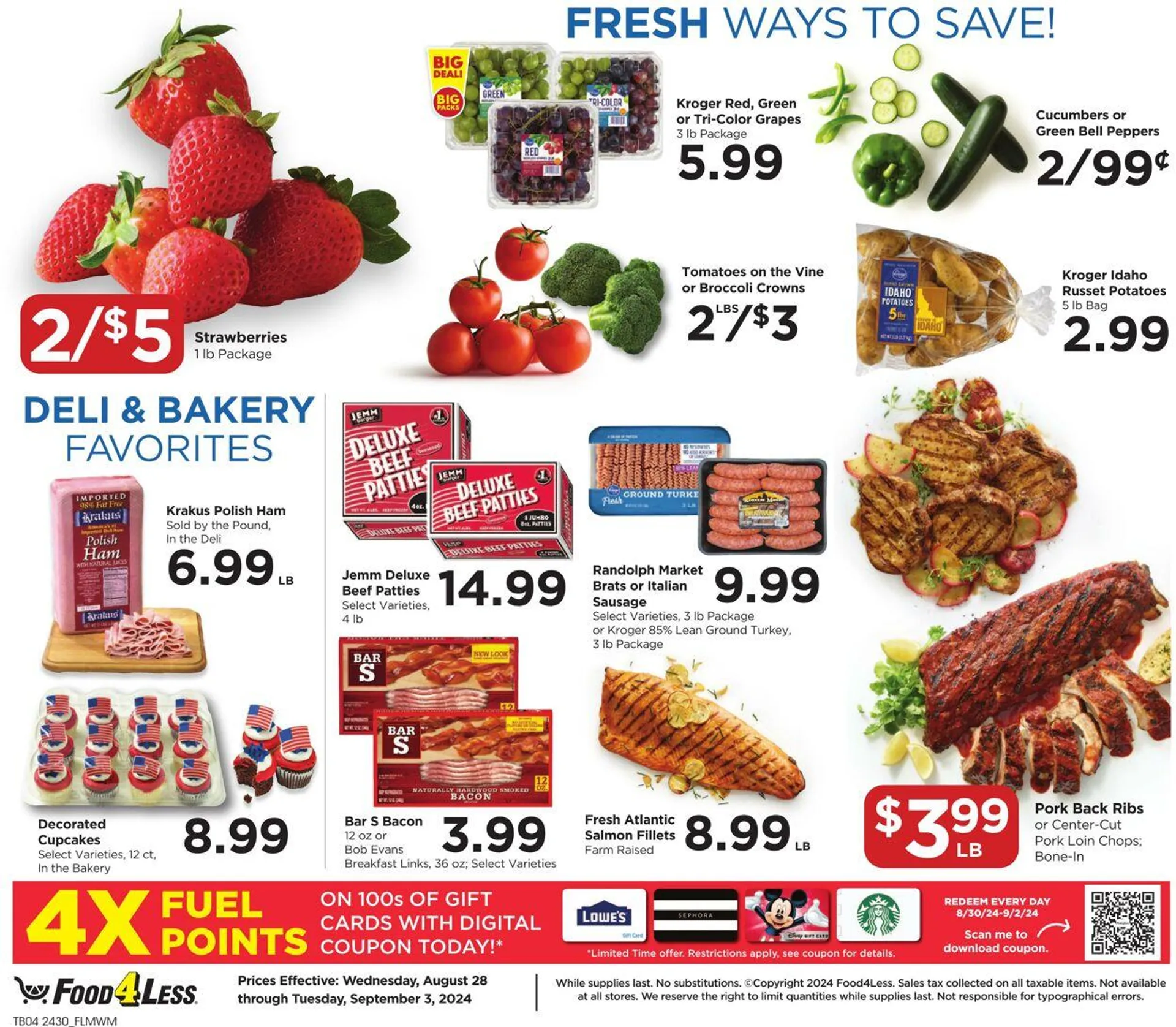 Weekly ad Food 4 Less from August 28 to September 3 2024 - Page 5