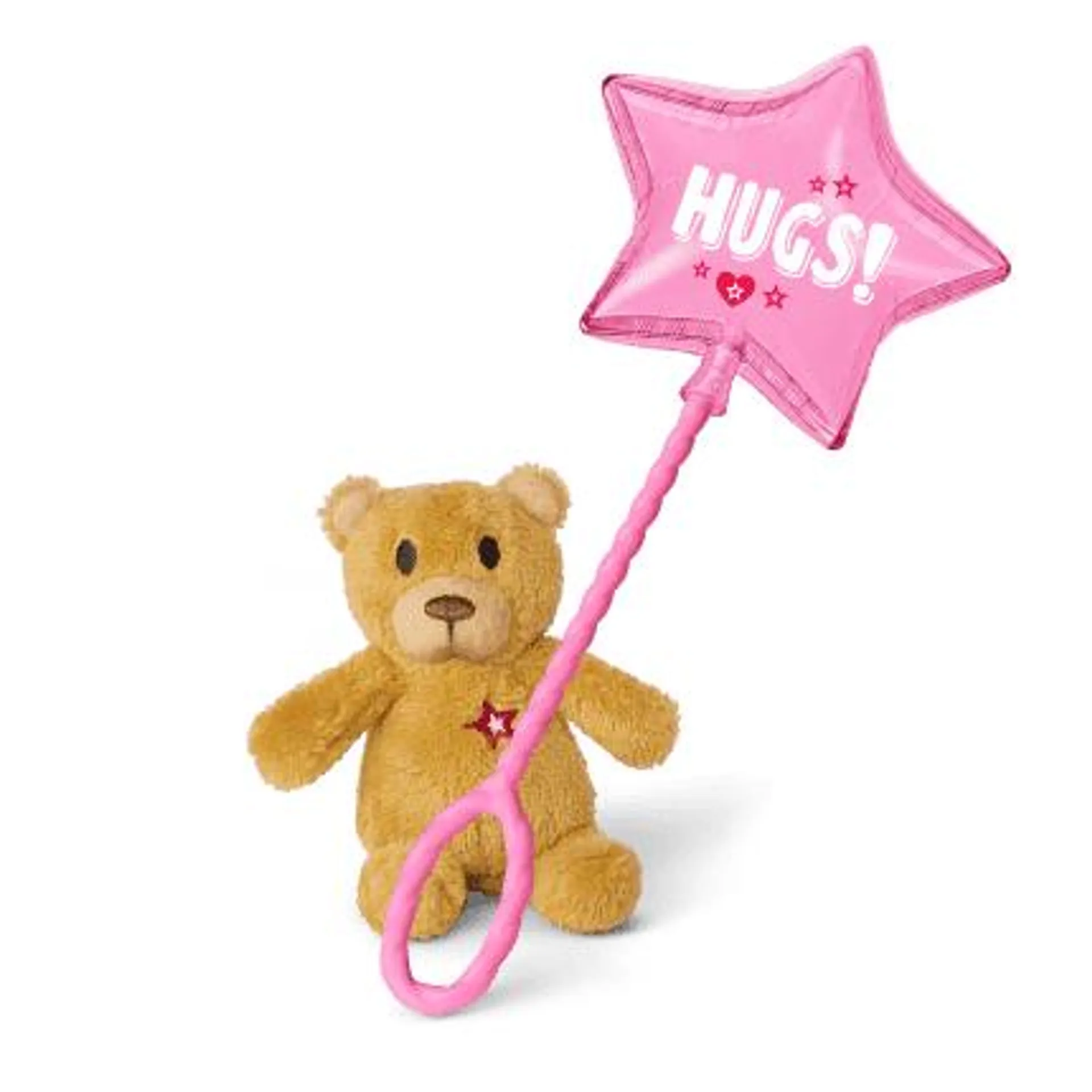 Hugs and Well Wishes Balloon & Bear for WellieWishers™ & Bitty Baby® Dolls