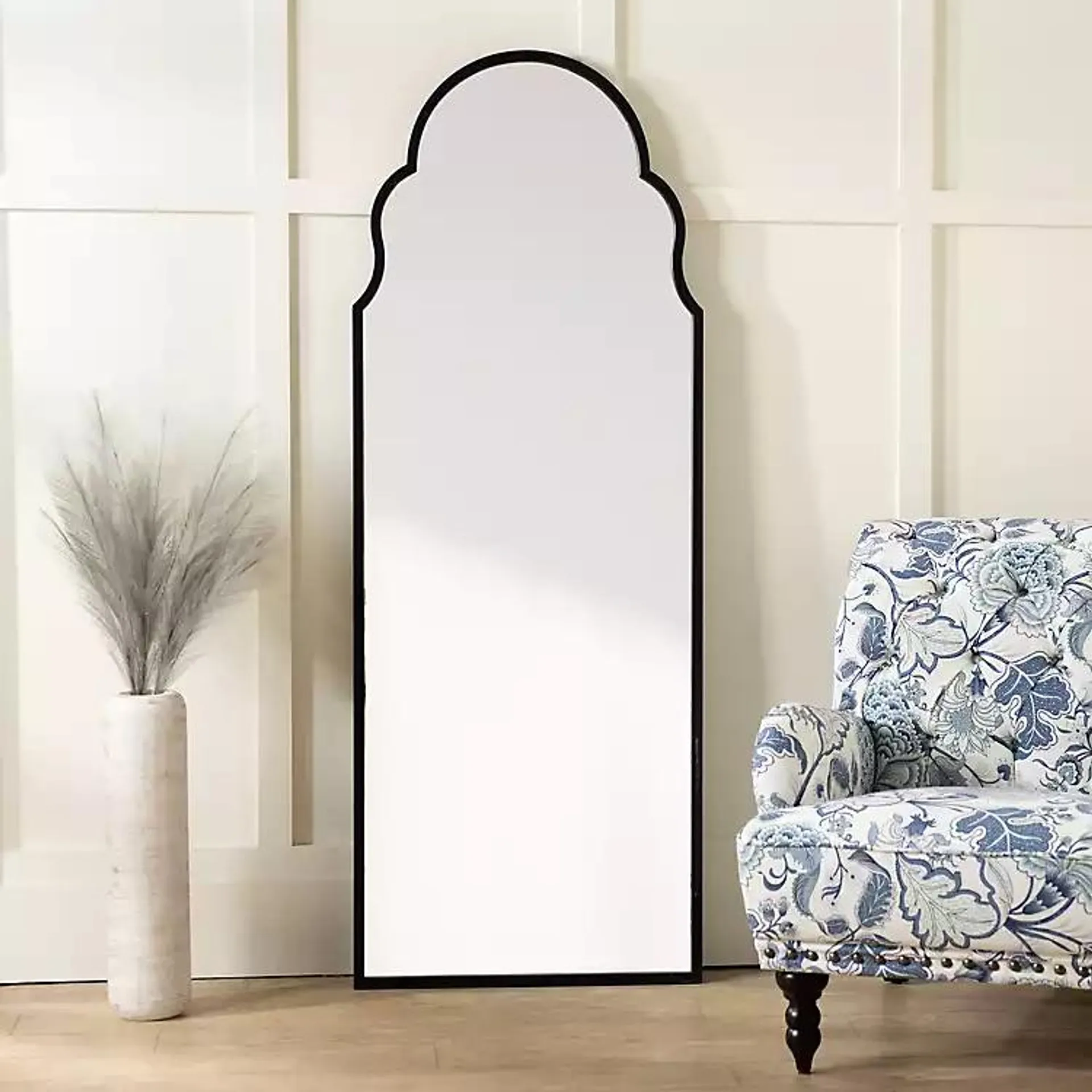 Maria Metal Black Arch Full Length Mirror