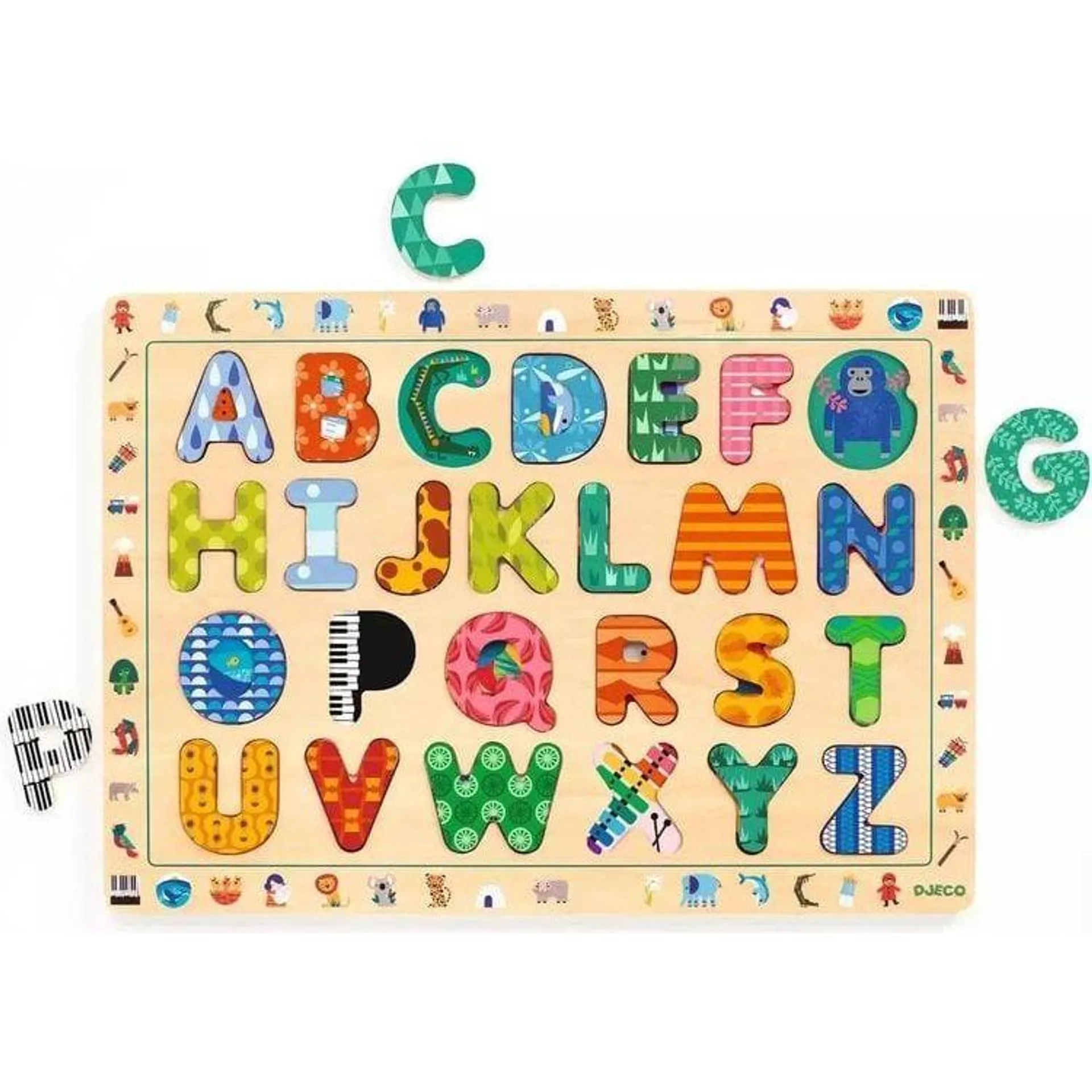 ABC Wooden Puzzle