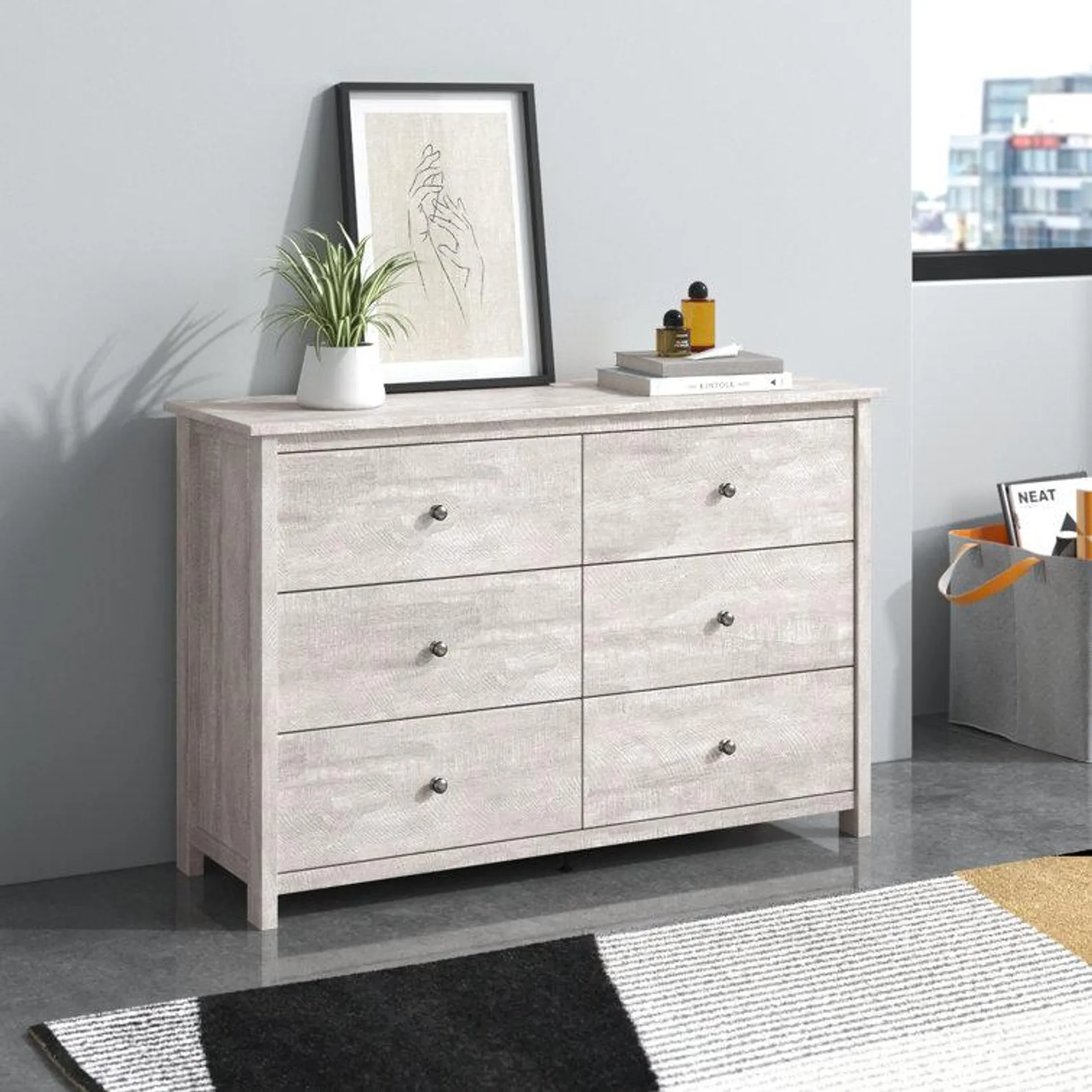 Isenbert 6 - Drawer Dresser