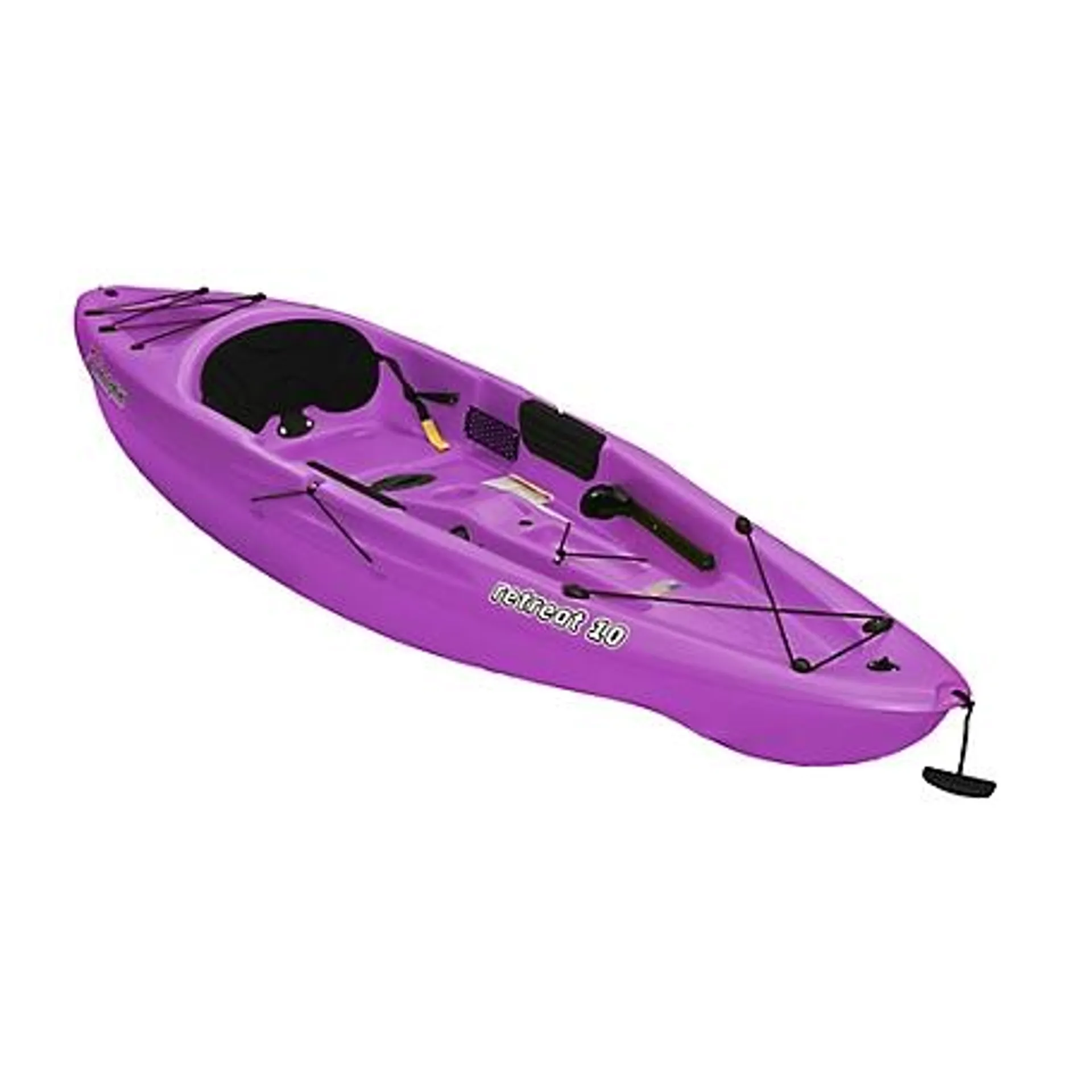 Sun Dolphin 9 ft. 6.5 in. Retreat 10 Sit-on-Top Kayak, Purple, Paddle Included