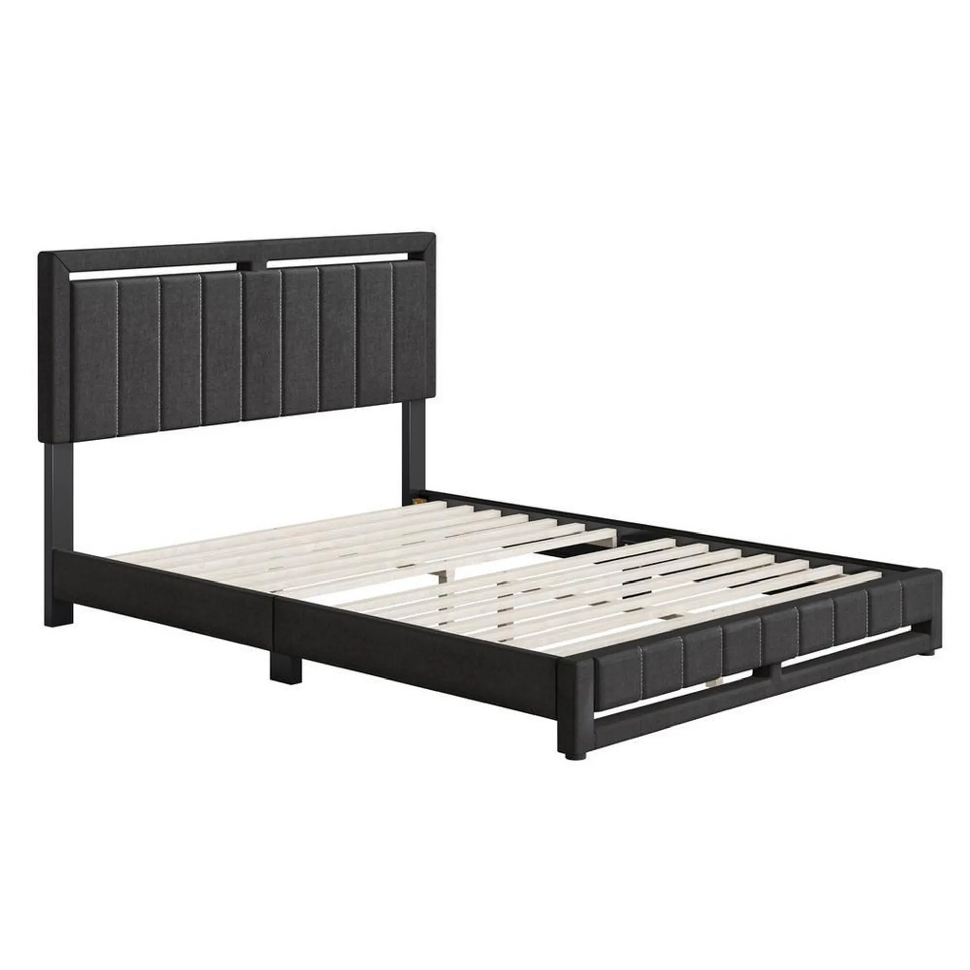 Shiloh Queen Platform Bed - Black