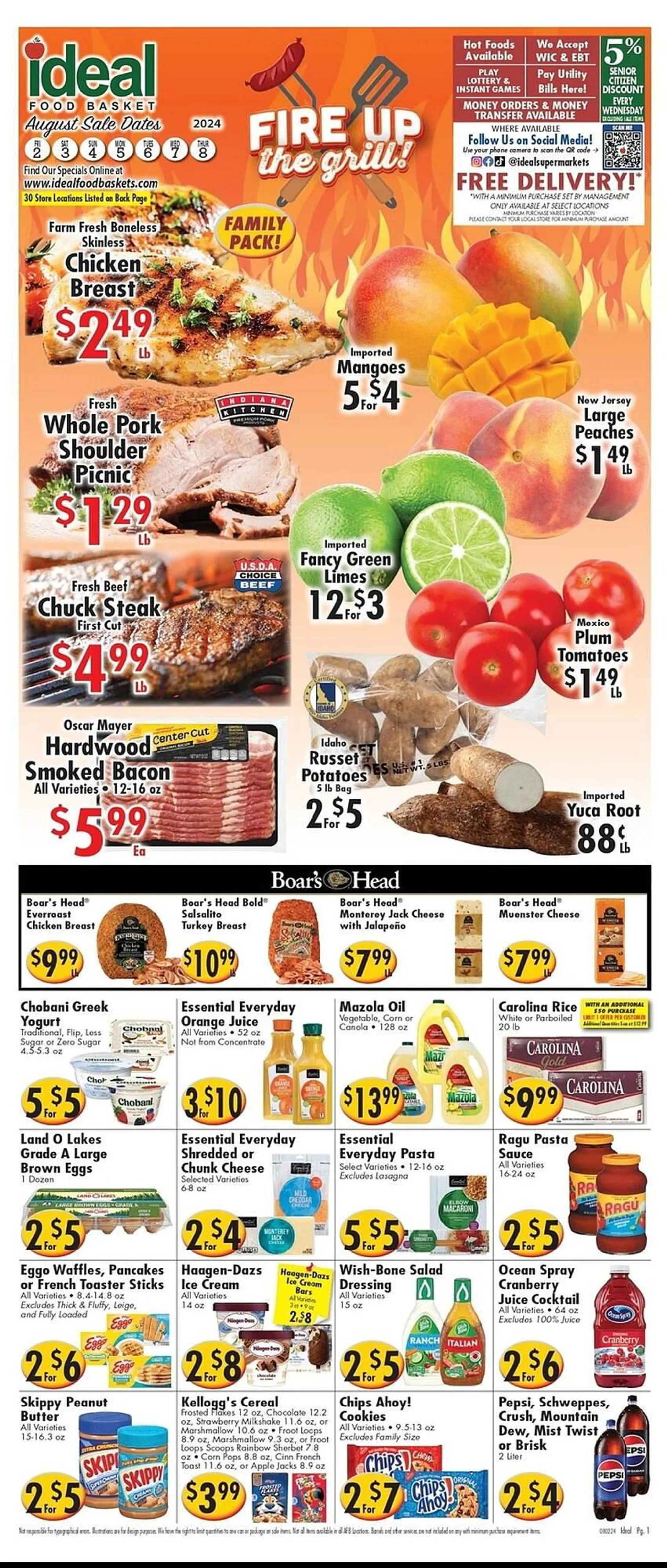 Ideal Food Basket Weekly Ad - 1