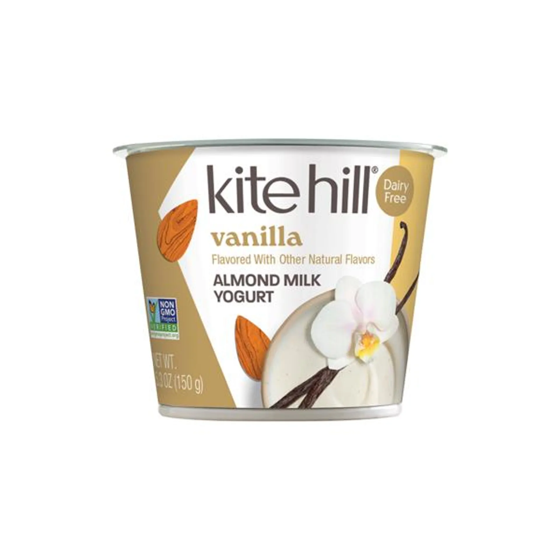 Kite Hill Dairy Free, Almond Milk Yogurt, Vanilla