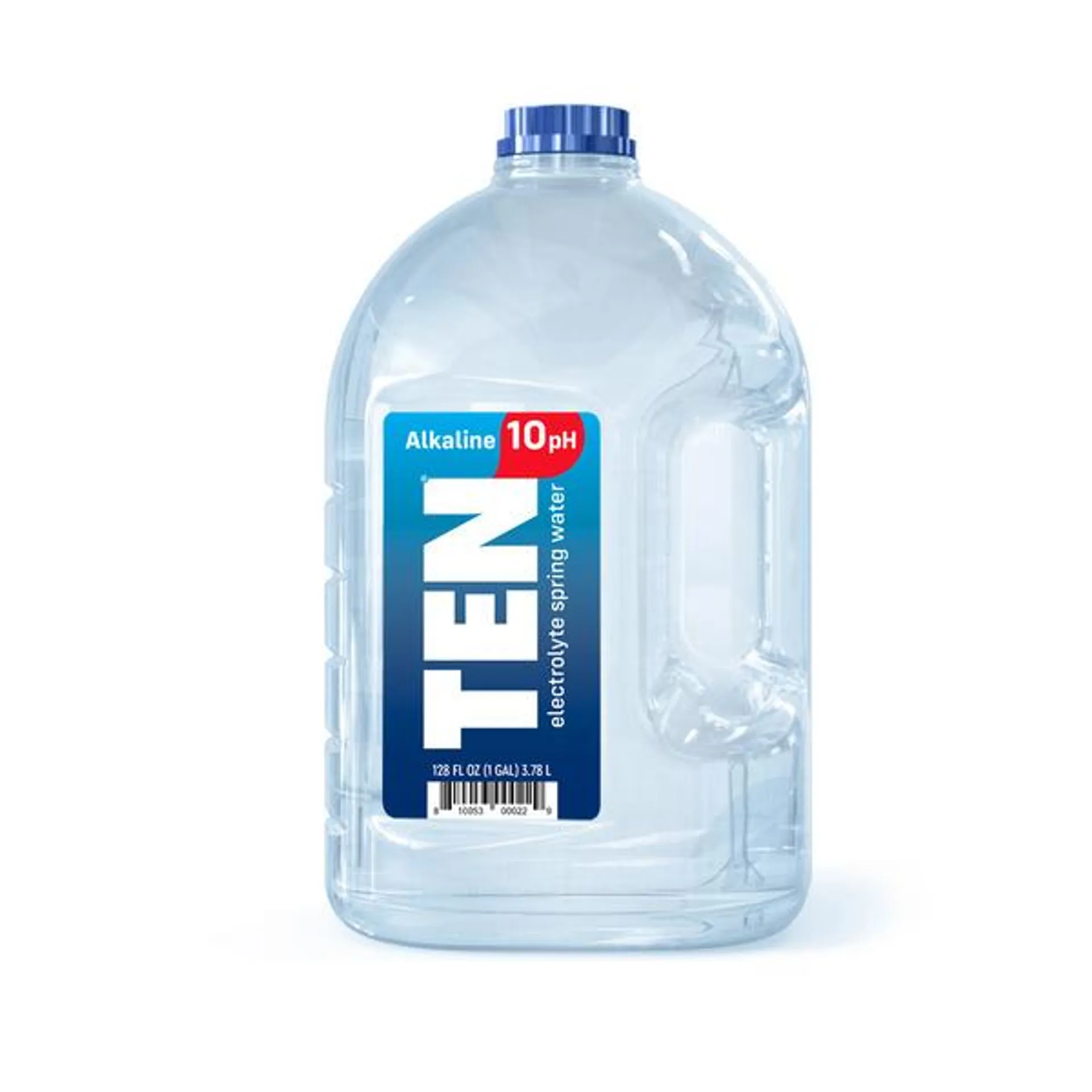 TEN Alkaline Spring Water 1 Gallon Jug