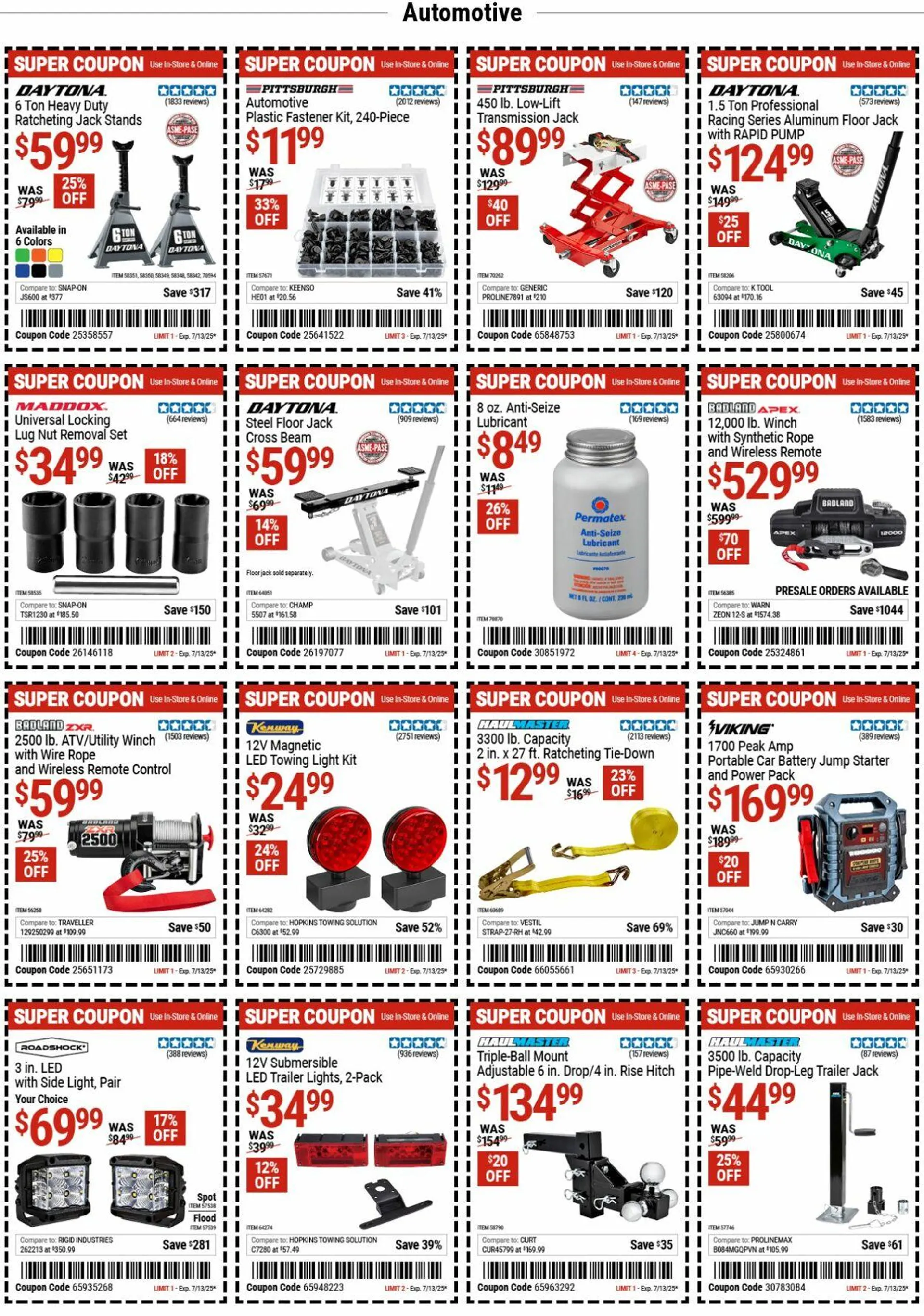 Weekly ad Harbor Freight from June 30 to July 9 2025 - Page 2