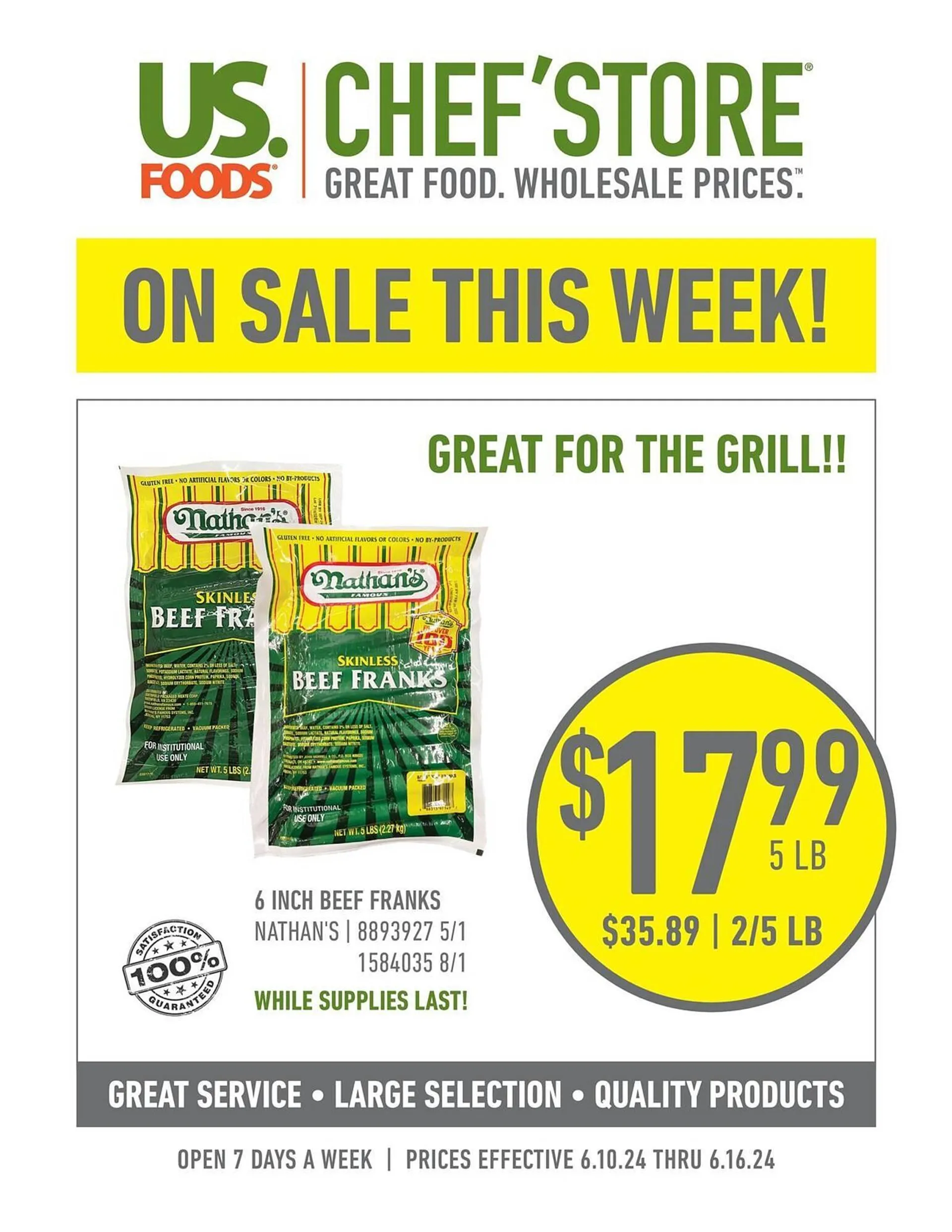 Weekly ad US Foods Chef's Store Weekly Ad from June 10 to June 16 2024 - Page 2