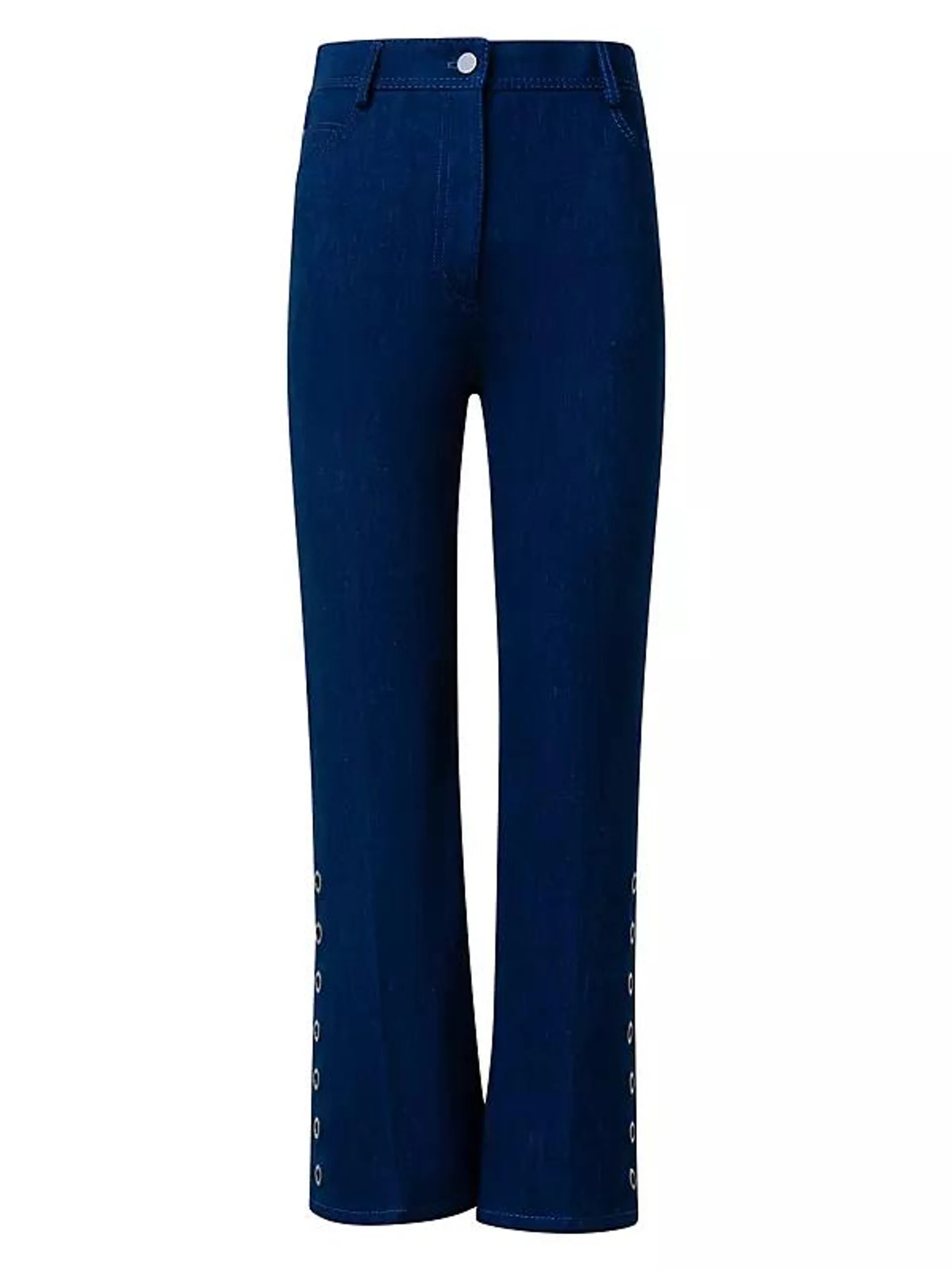 Cali High-Rise Stretch Flared Jeans