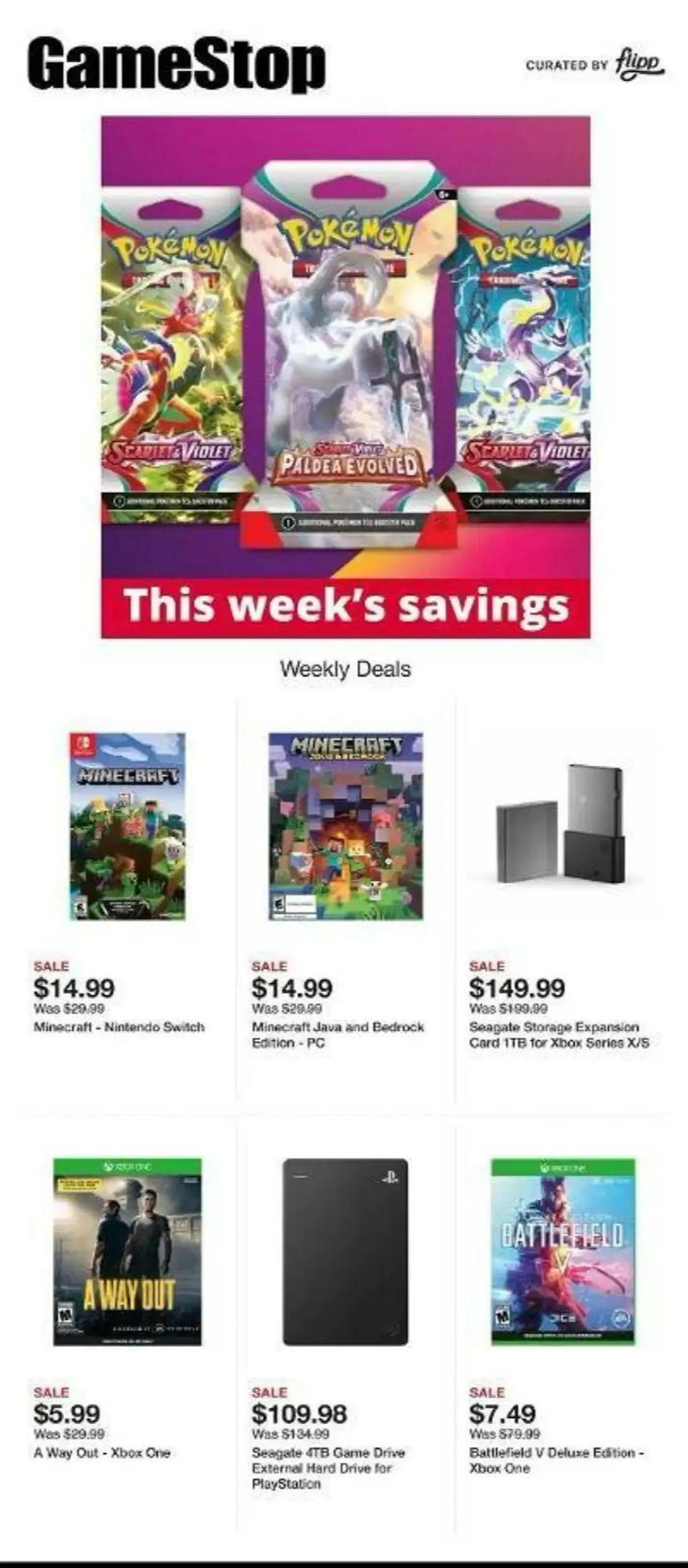 This Weeks Savings - 1