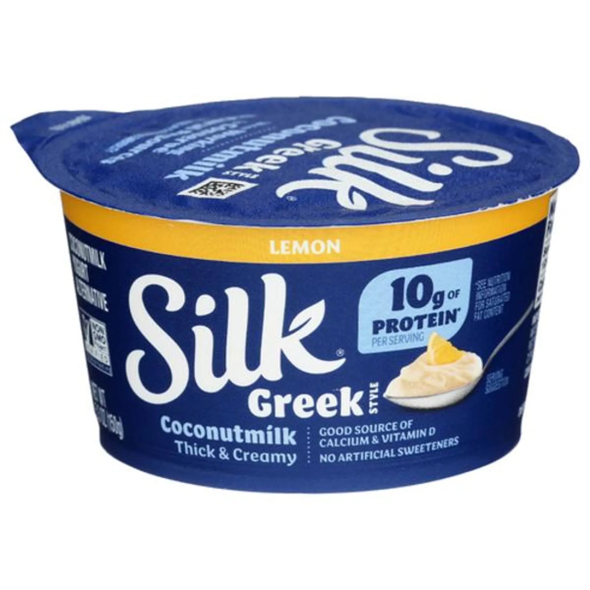 Silk Lemon Greek Style Coconutmilk Yogurt