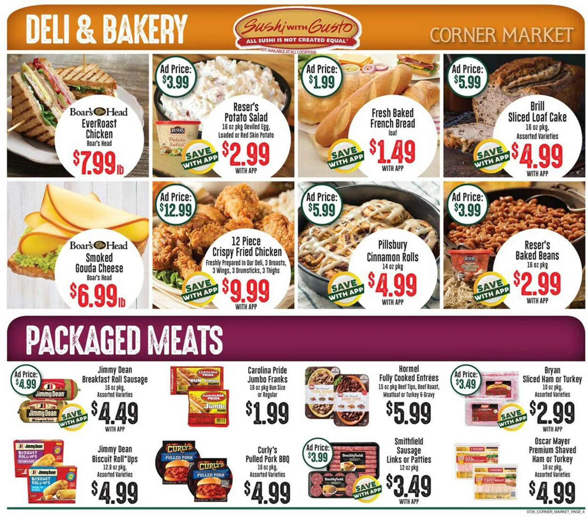 Weekly ad Corner Market from July 26 to August 1 2023 - Page 4