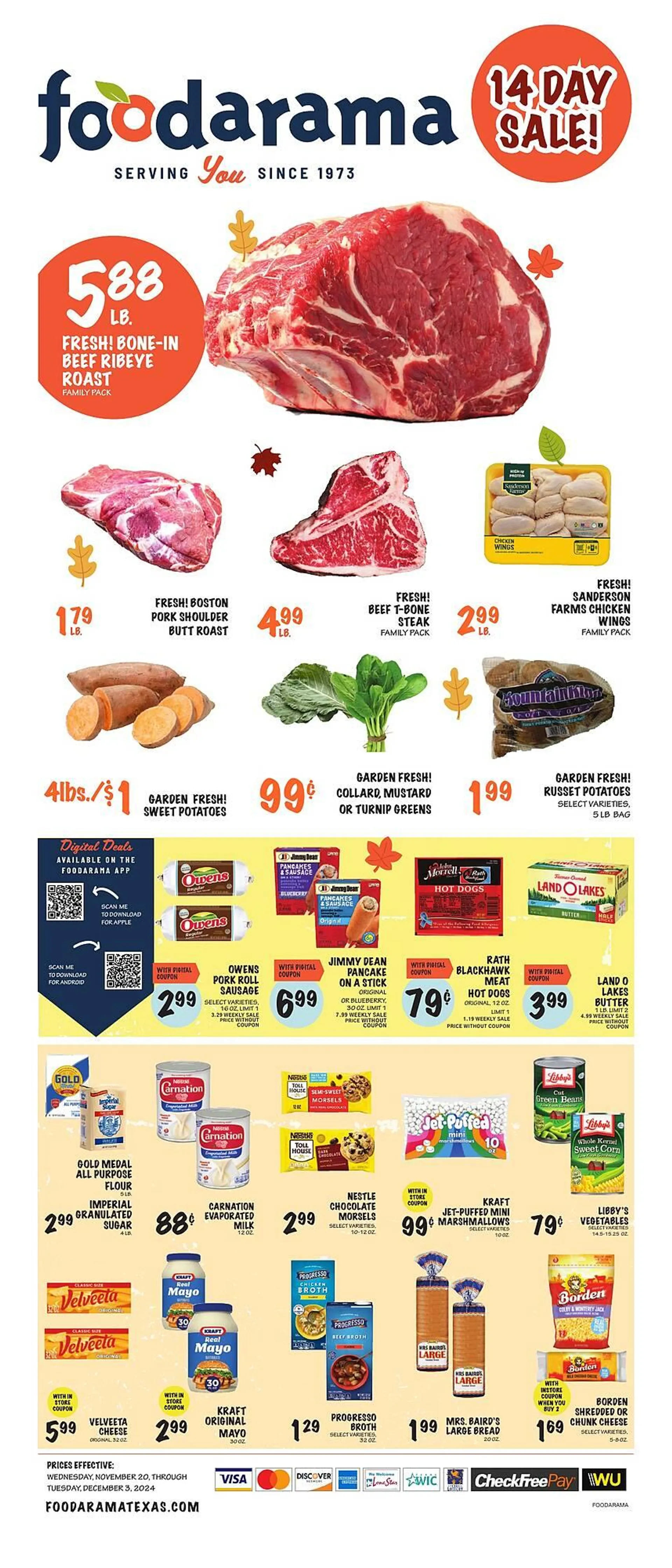 Sunset Foods Weekly Ad - 1