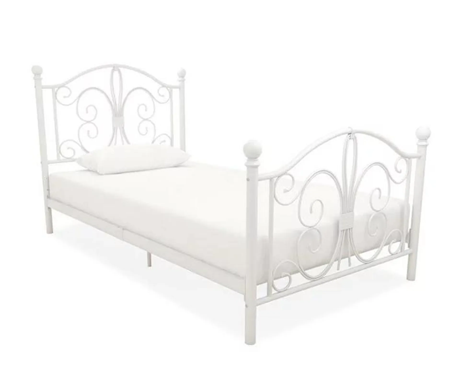 DHP Bradford White Metal Twin Bed